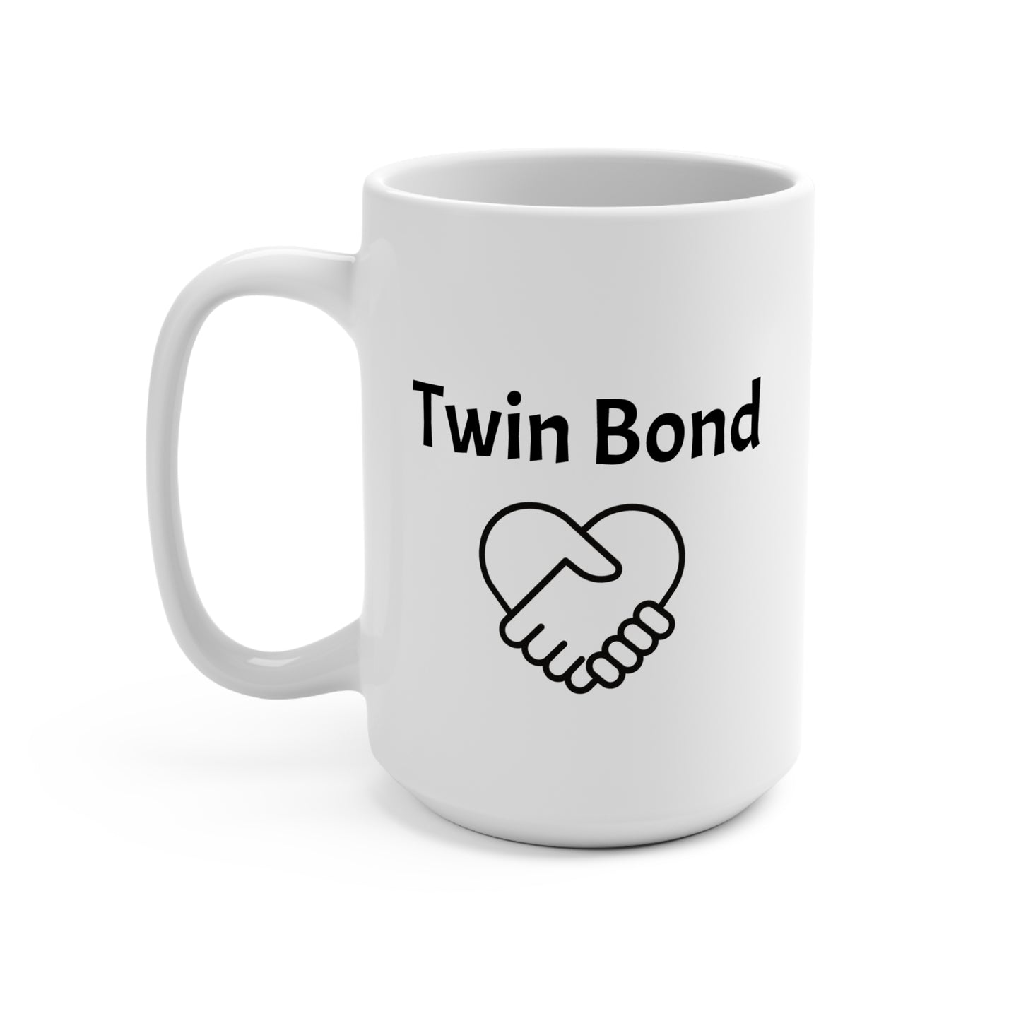 Right-handed Twin Bond Mug 15oz