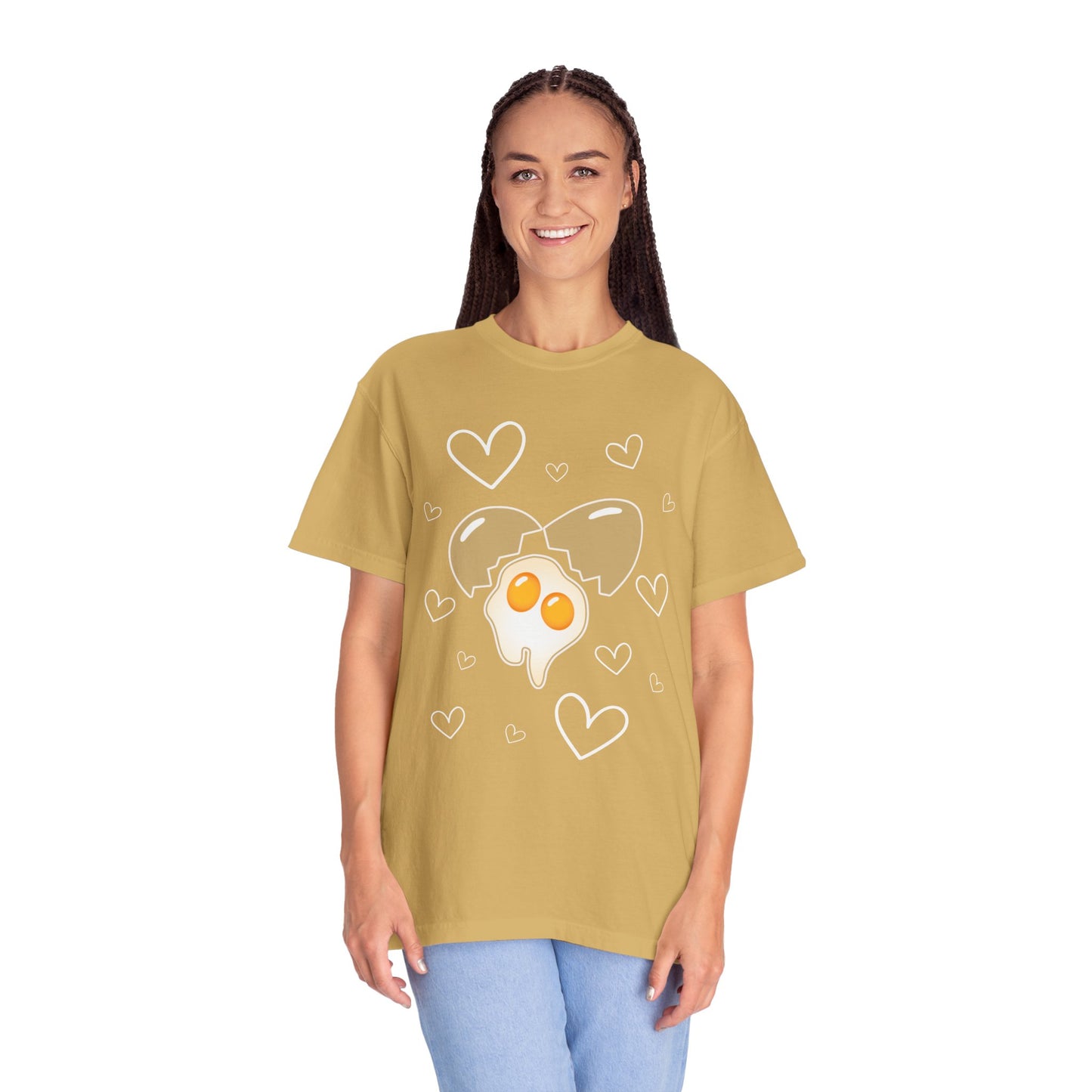 Twin Heart-shaped Double Yolk Egg T-shirt, Gifts for Twins, Twin Gifts, Twin Birthdays, Twins Birthdays, Twins Clothing, Mothers of Twins, Twin Moms, Twin Grandmas, ideas for twins