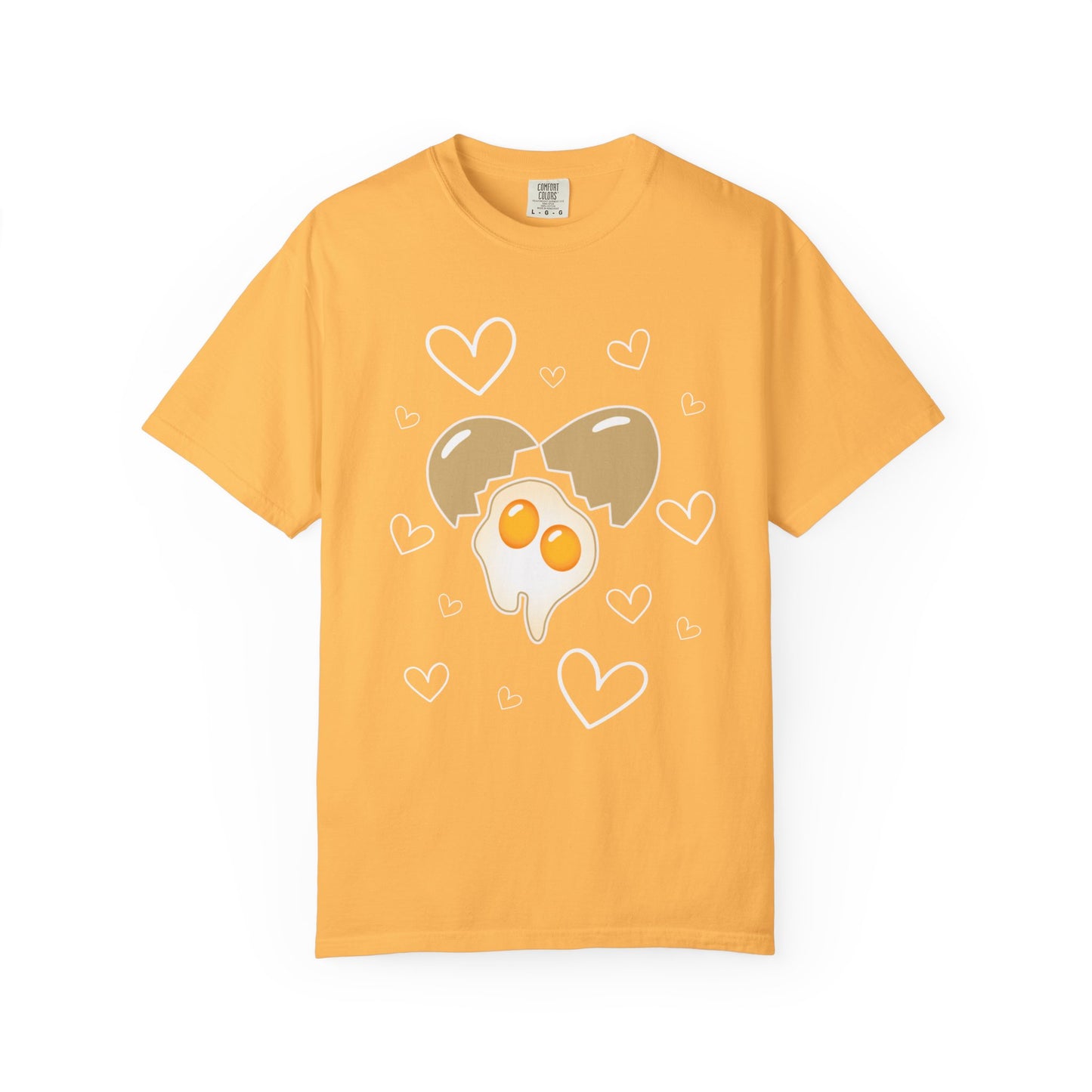 Twin Heart-shaped Double Yolk Egg T-shirt, Gifts for Twins, Twin Gifts, Twin Birthdays, Twins Birthdays, Twins Clothing, Mothers of Twins, Twin Moms, Twin Grandmas, ideas for twins