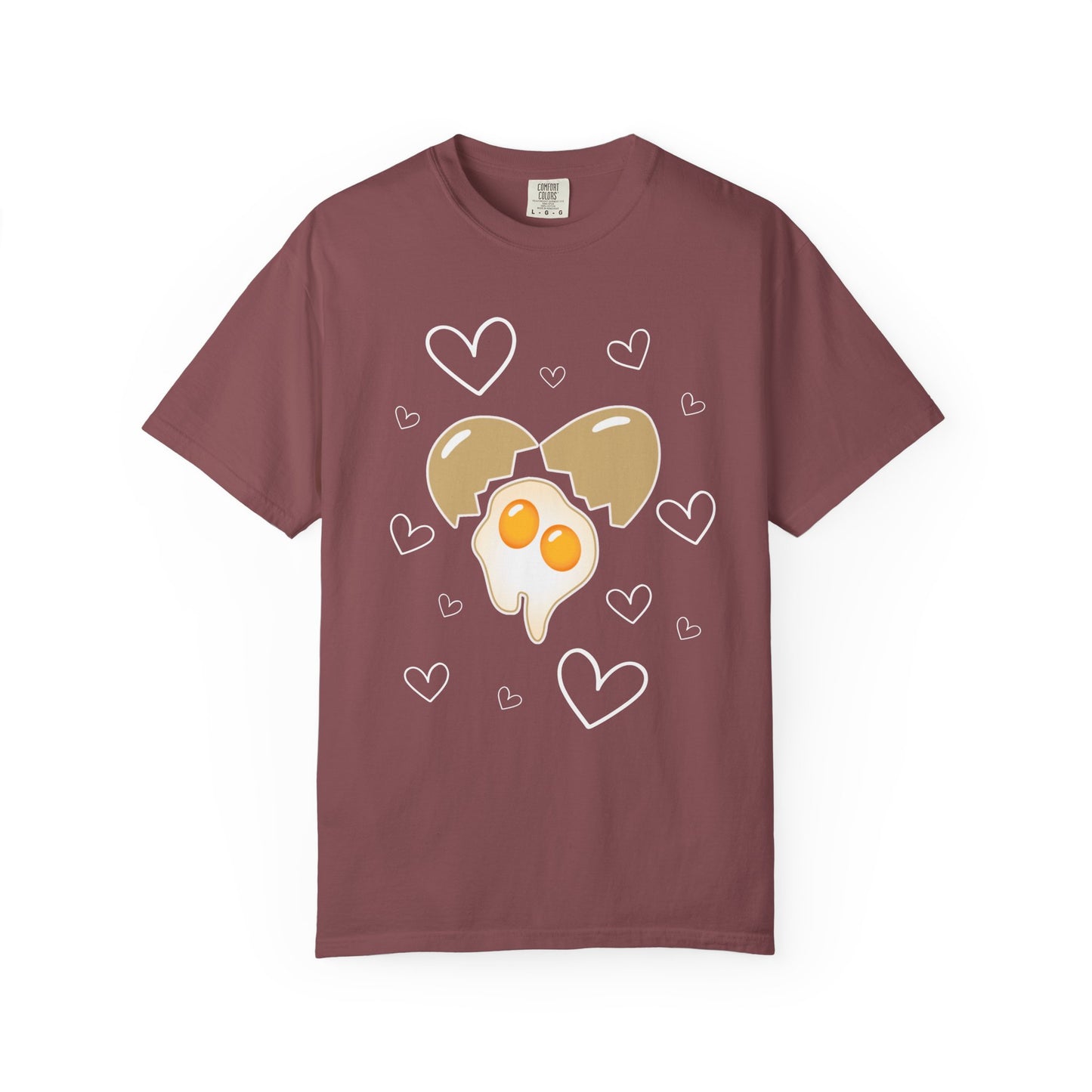 Twin Heart-shaped Double Yolk Egg T-shirt, Gifts for Twins, Twin Gifts, Twin Birthdays, Twins Birthdays, Twins Clothing, Mothers of Twins, Twin Moms, Twin Grandmas, ideas for twins