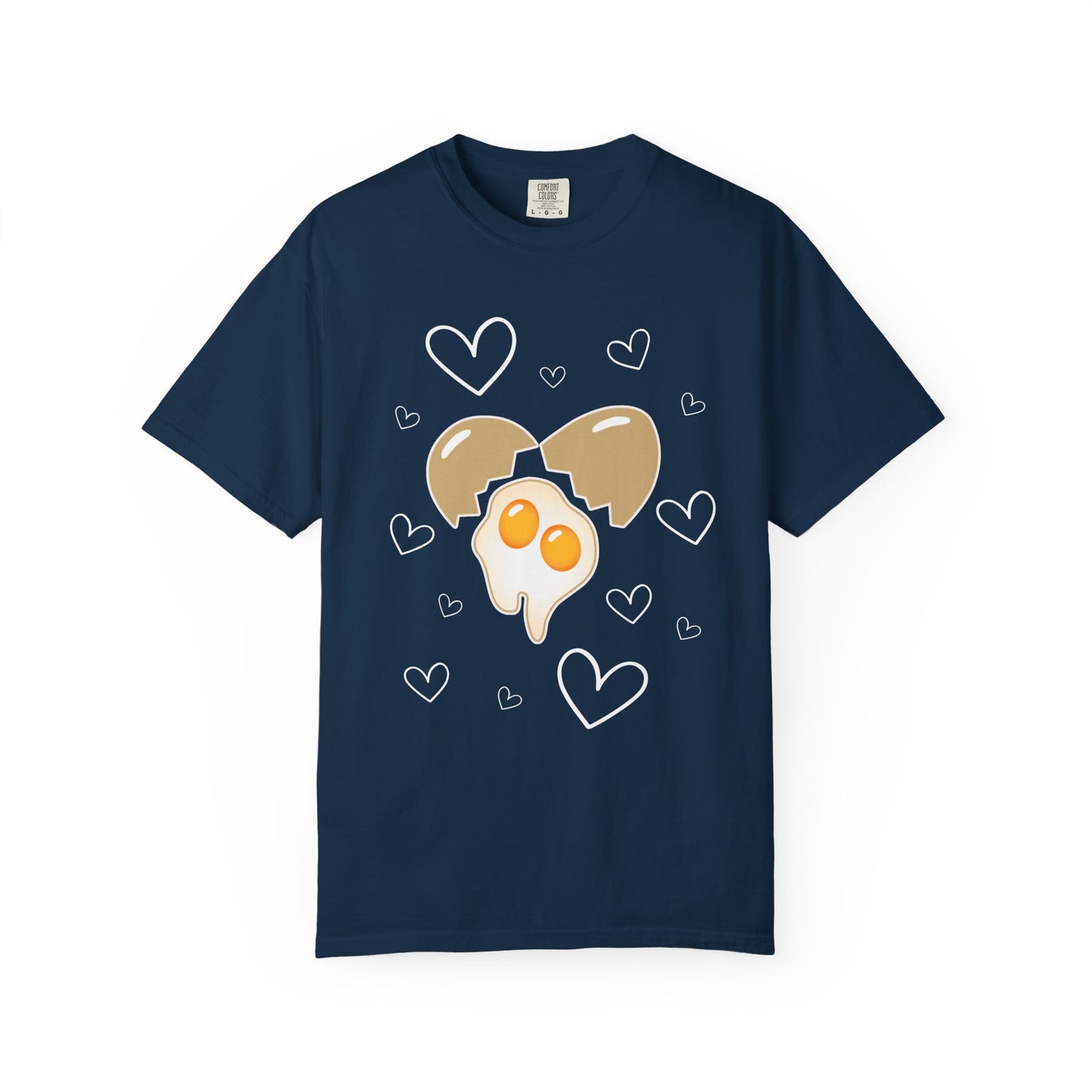 Twin Heart-shaped Double Yolk Egg T-shirt, Gifts for Twins, Twin Gifts, Twin Birthdays, Twins Birthdays, Twins Clothing, Mothers of Twins, Twin Moms, Twin Grandmas, ideas for twins