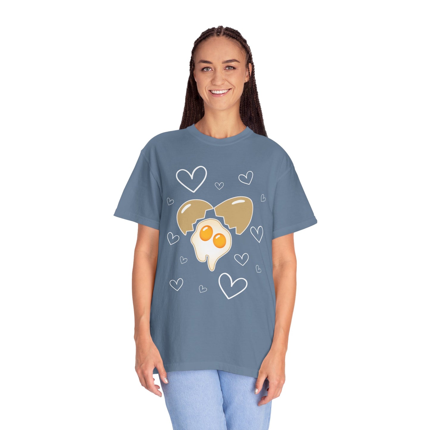 Twin Heart-shaped Double Yolk Egg T-shirt, Gifts for Twins, Twin Gifts, Twin Birthdays, Twins Birthdays, Twins Clothing, Mothers of Twins, Twin Moms, Twin Grandmas, ideas for twins