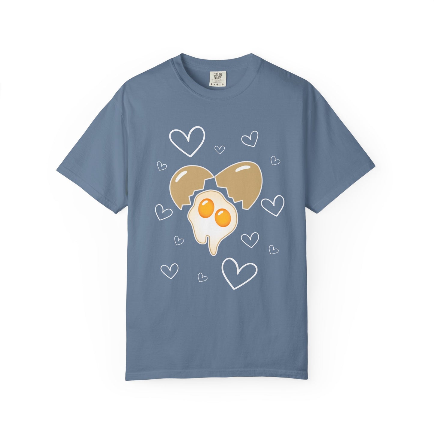 Twin Heart-shaped Double Yolk Egg T-shirt, Gifts for Twins, Twin Gifts, Twin Birthdays, Twins Birthdays, Twins Clothing, Mothers of Twins, Twin Moms, Twin Grandmas, ideas for twins
