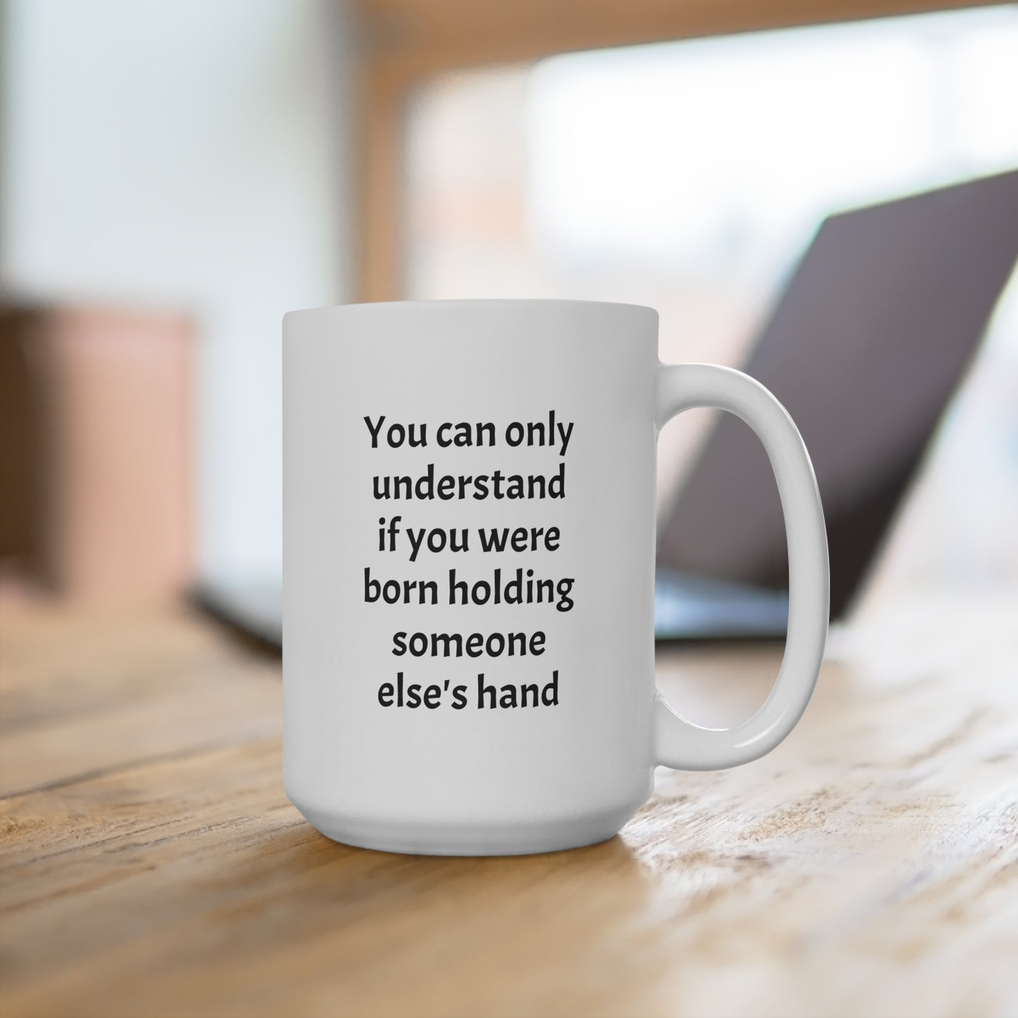 Right-handed Twin Bond Mug 15oz