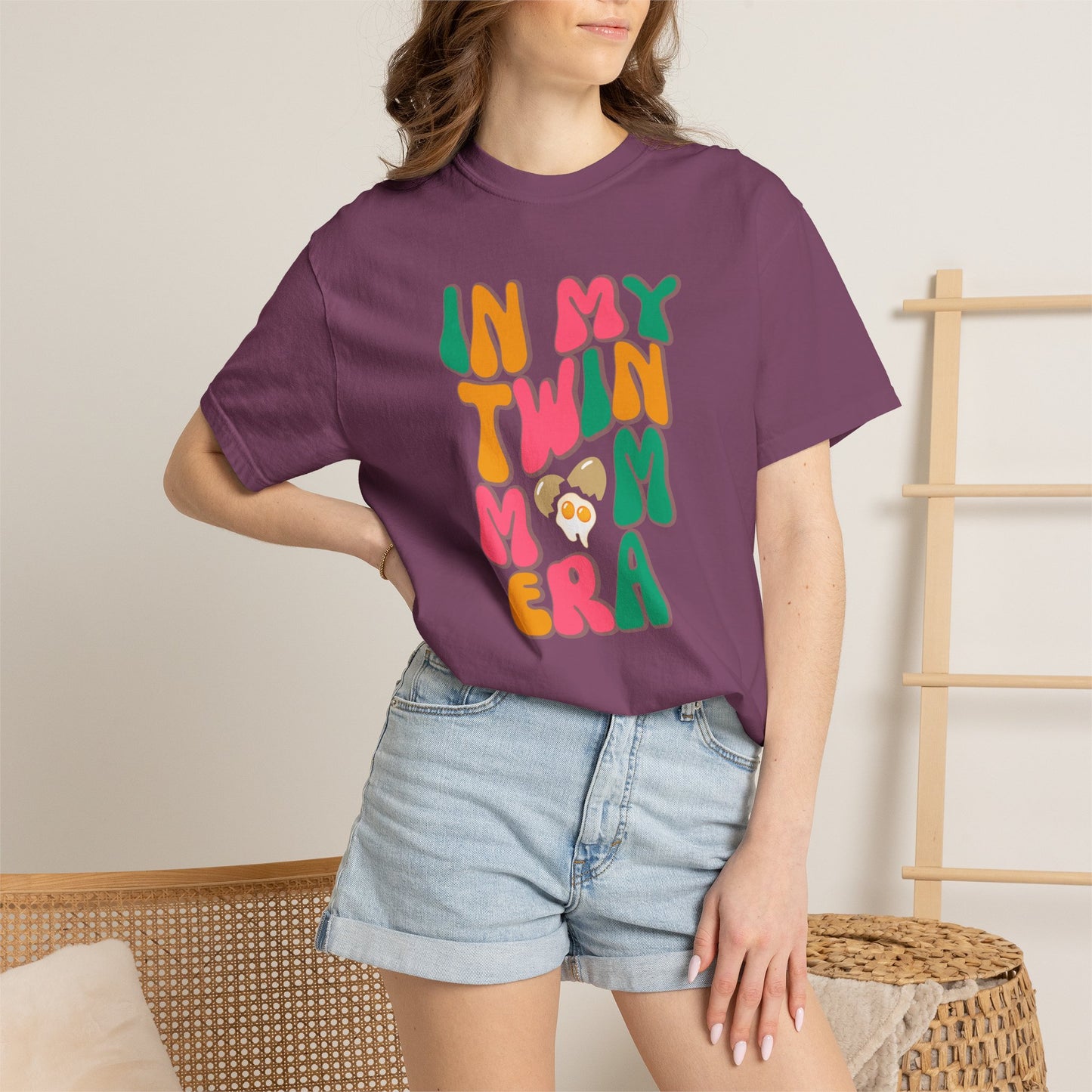 In My Twin Mom Era T-shirt for Twin Moms