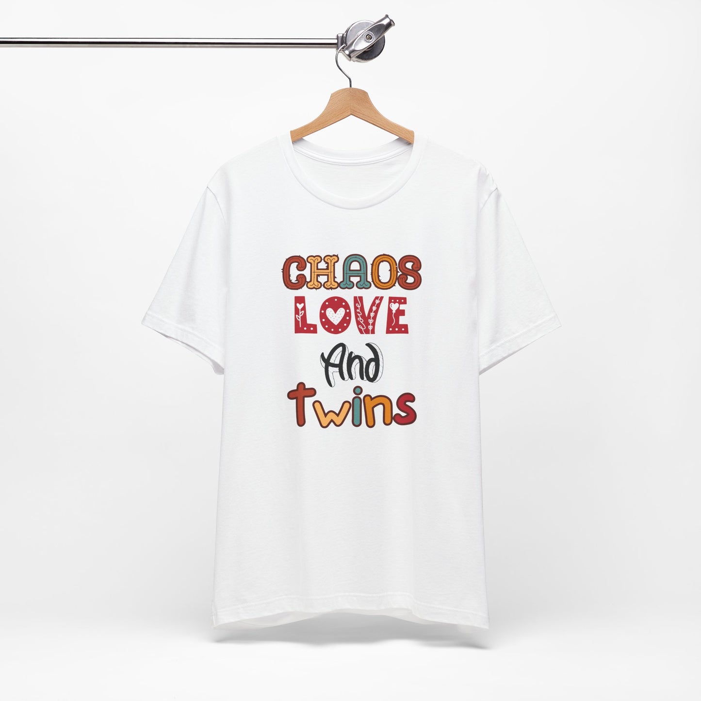 Chaos Love And Twins Tee For Twin Moms