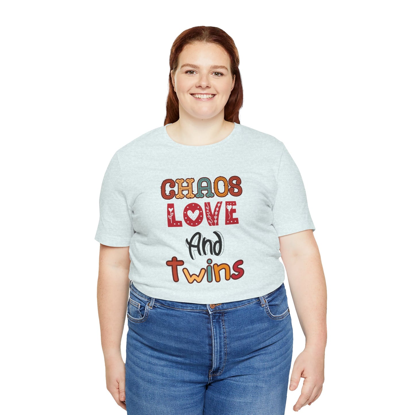Chaos Love And Twins Tee For Twin Moms