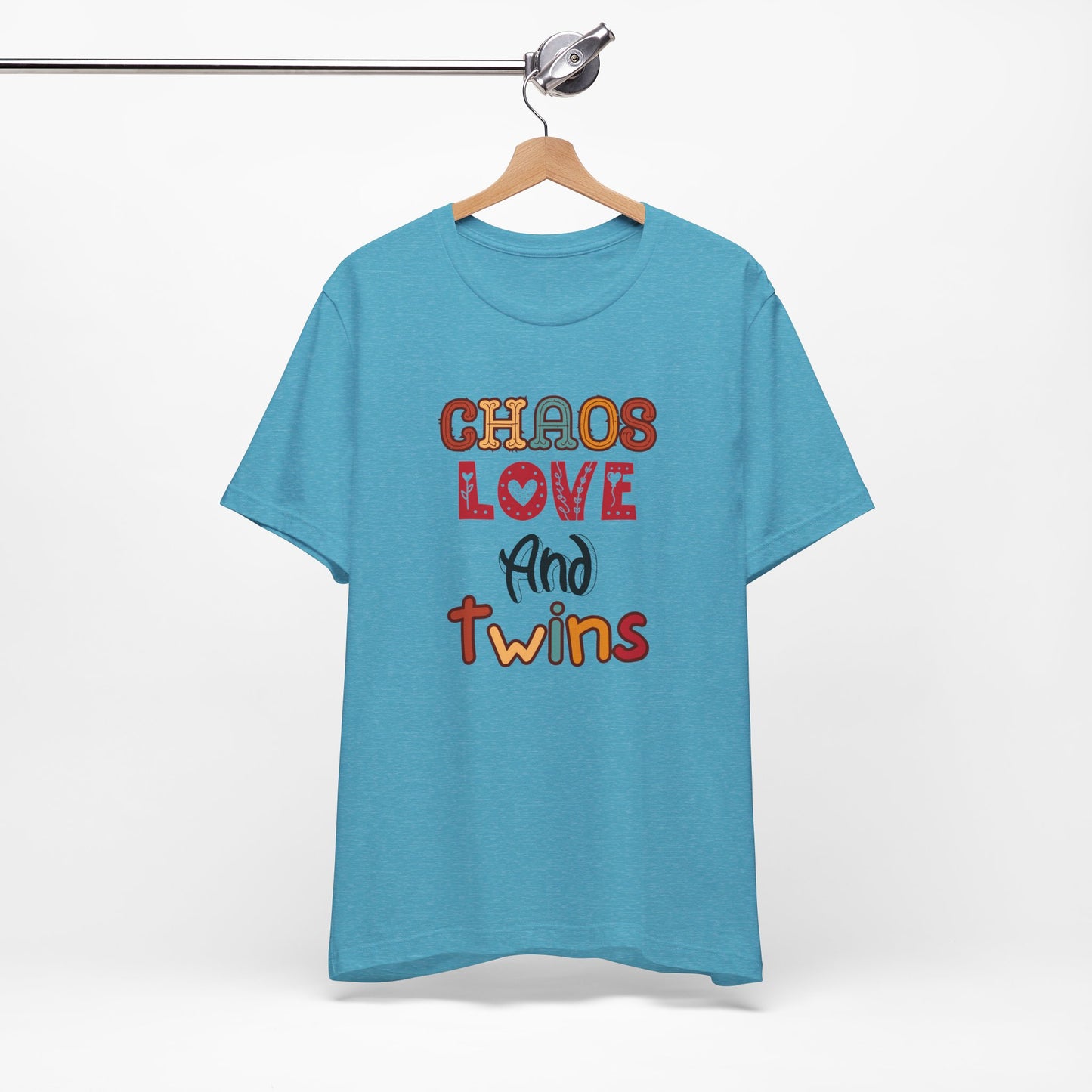 Chaos Love And Twins Tee For Twin Moms