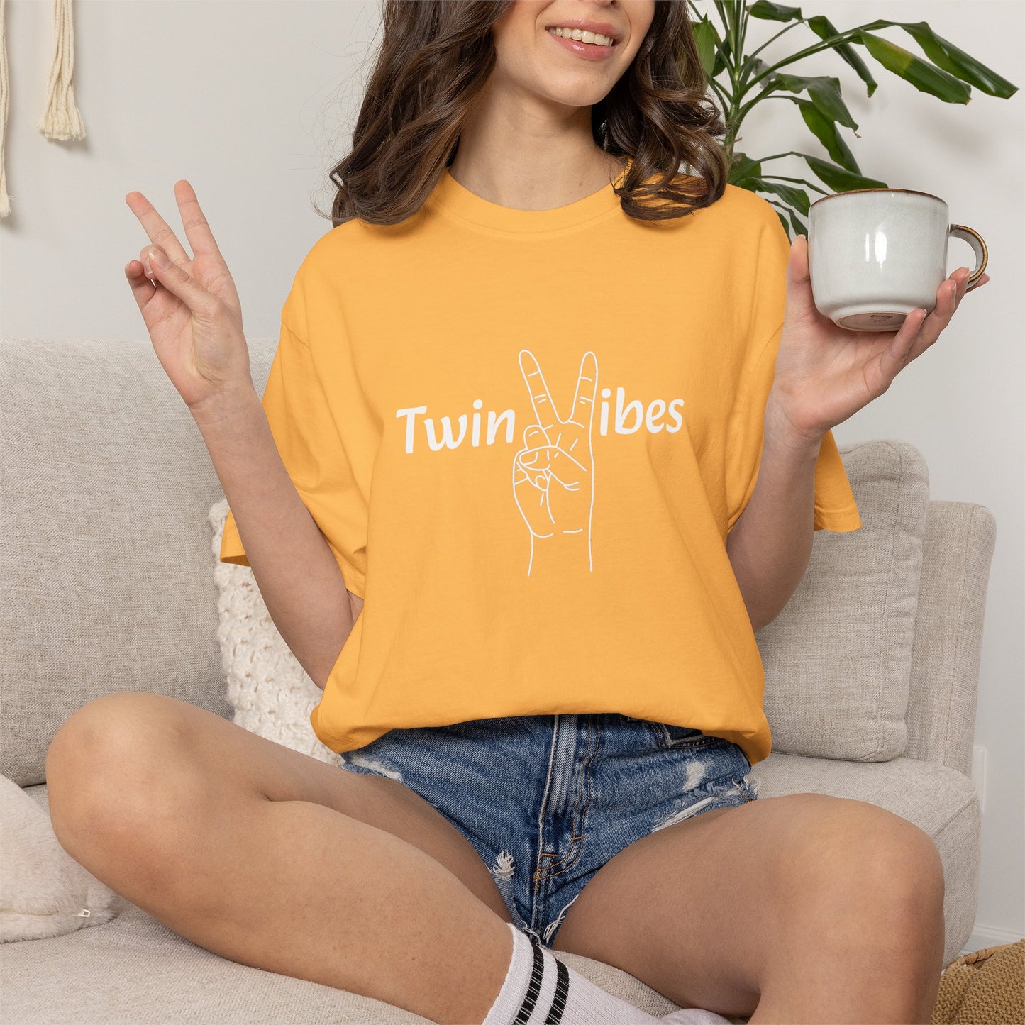 Twin Vibes Graphic T-shirt