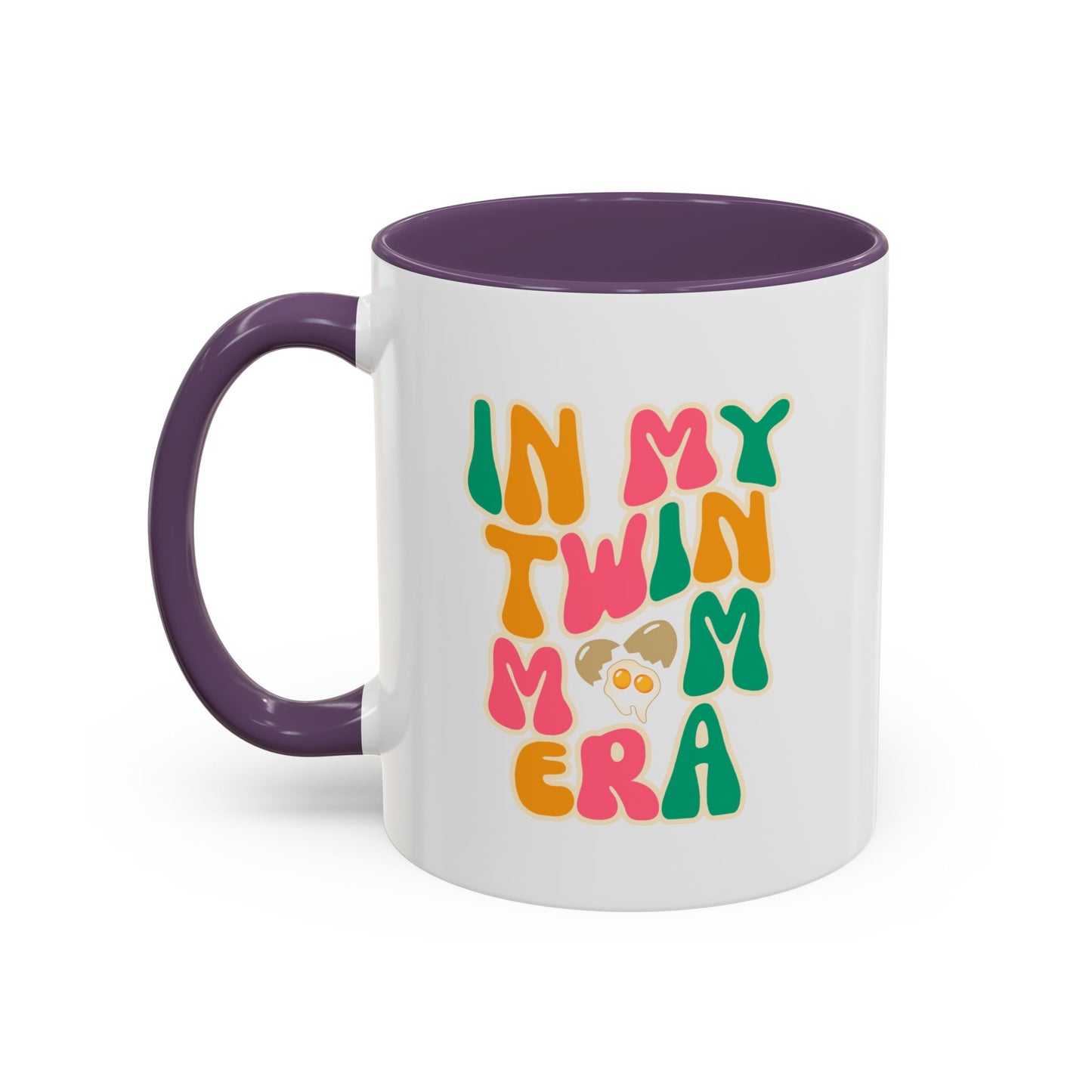 In My Twin Mom Era with Logo Coffee Mug (11, 15oz)