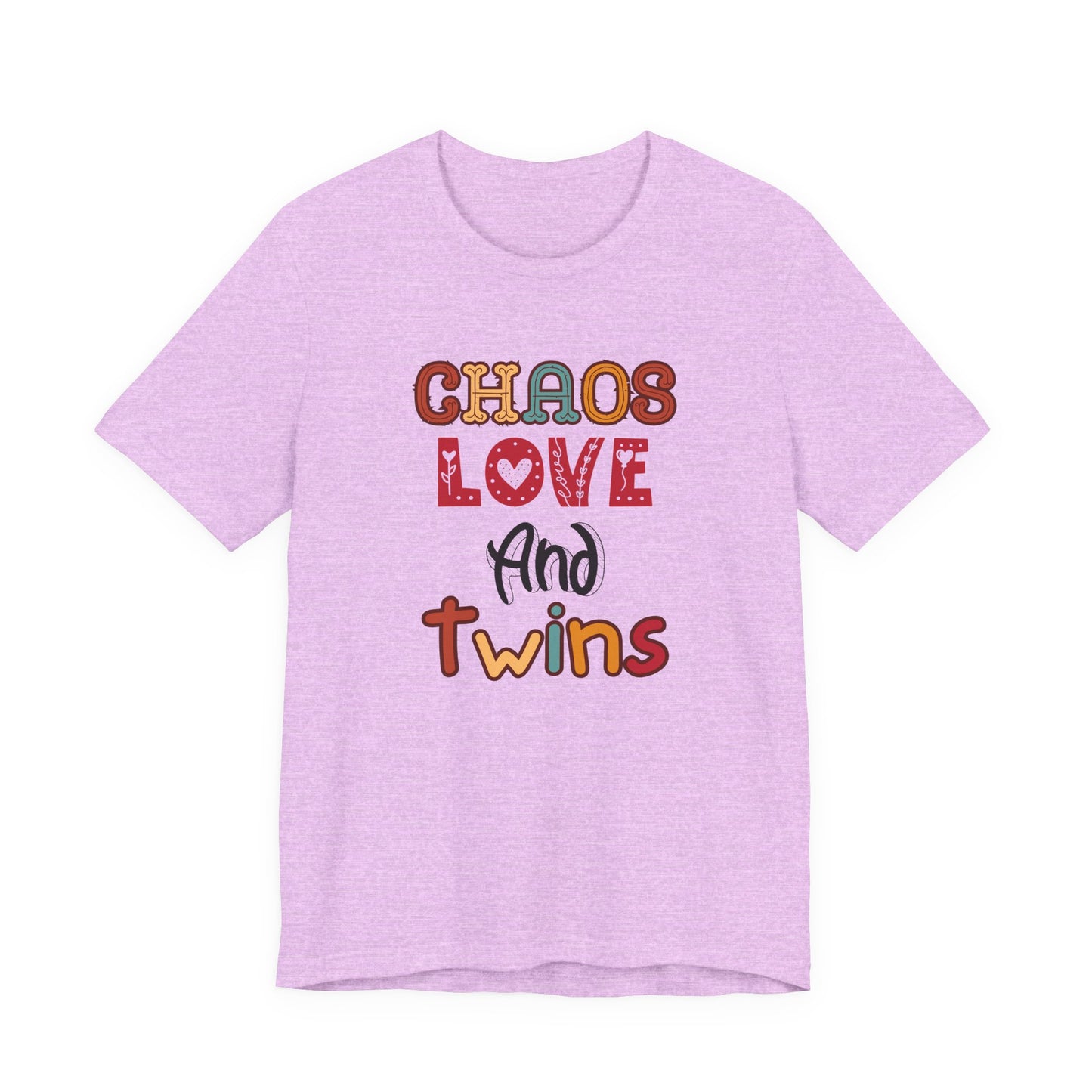 Chaos Love And Twins Tee For Twin Moms