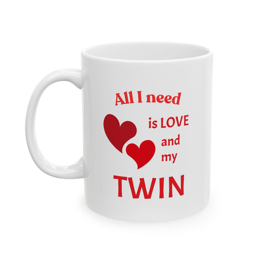 LOVE and my TWIN mug