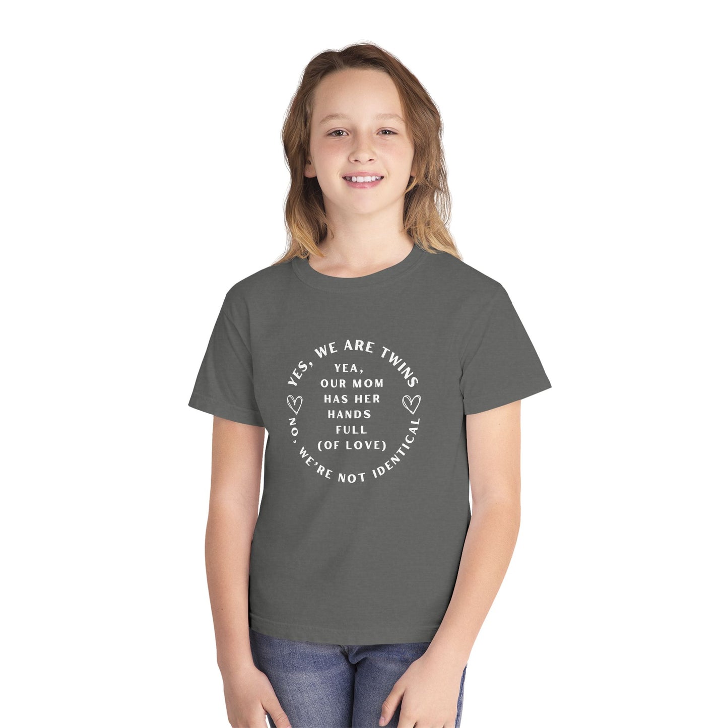 Youth No We're Not Identical Twins Tee