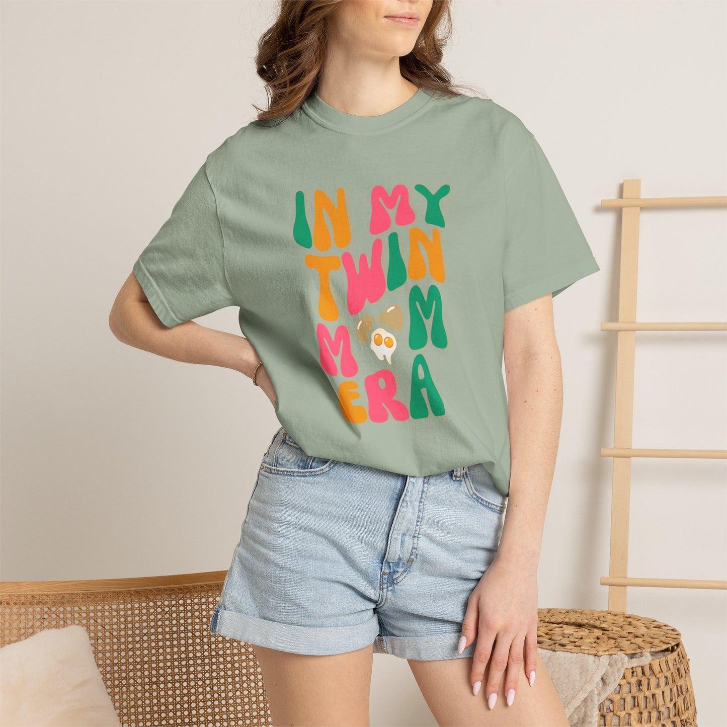 In My Twin Mom Era T-shirt for Twin Moms