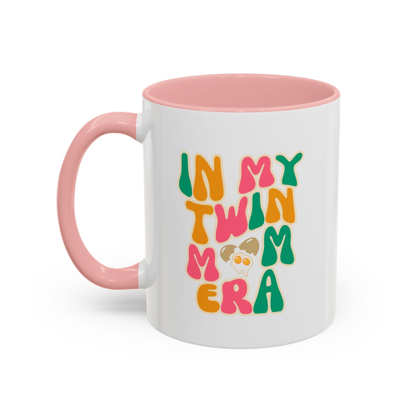In My Twin Mom Era with Logo Coffee Mug (11, 15oz)