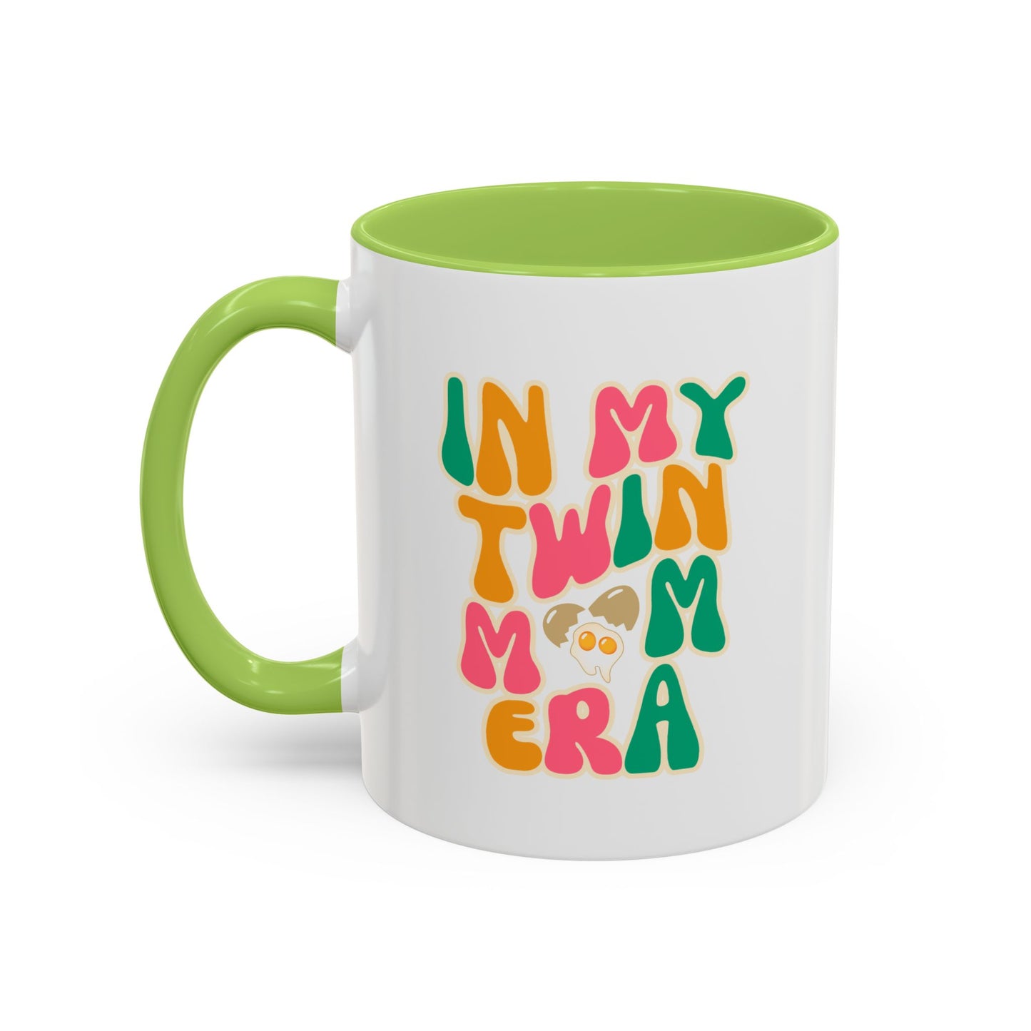 In My Twin Mom Era with Logo Coffee Mug (11, 15oz)