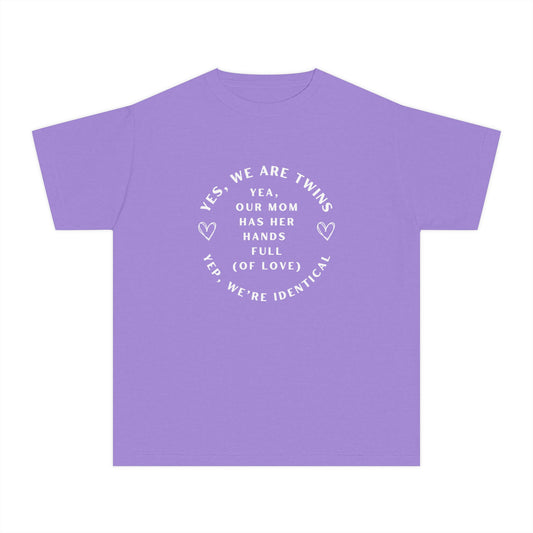 Youth Yep, We're Identical Twins Tee