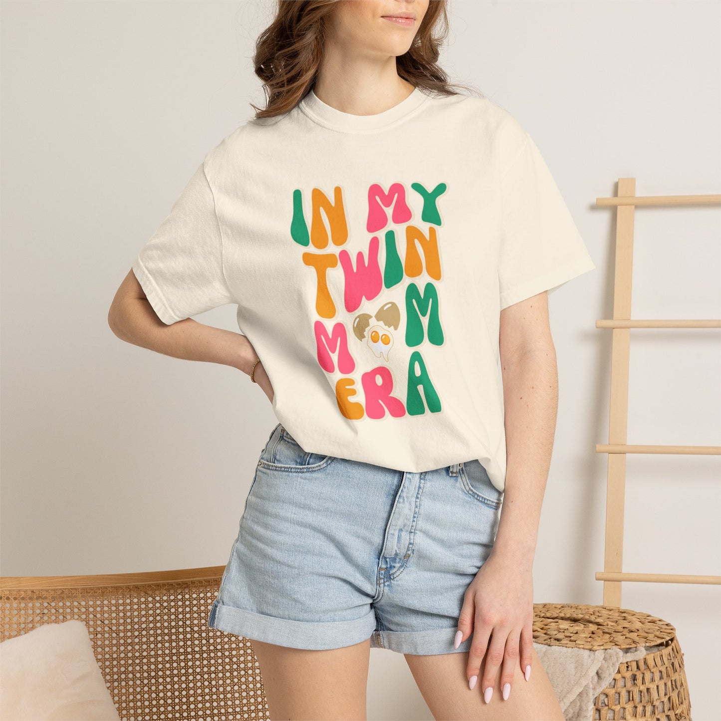 In My Twin Mom Era T-shirt for Twin Moms