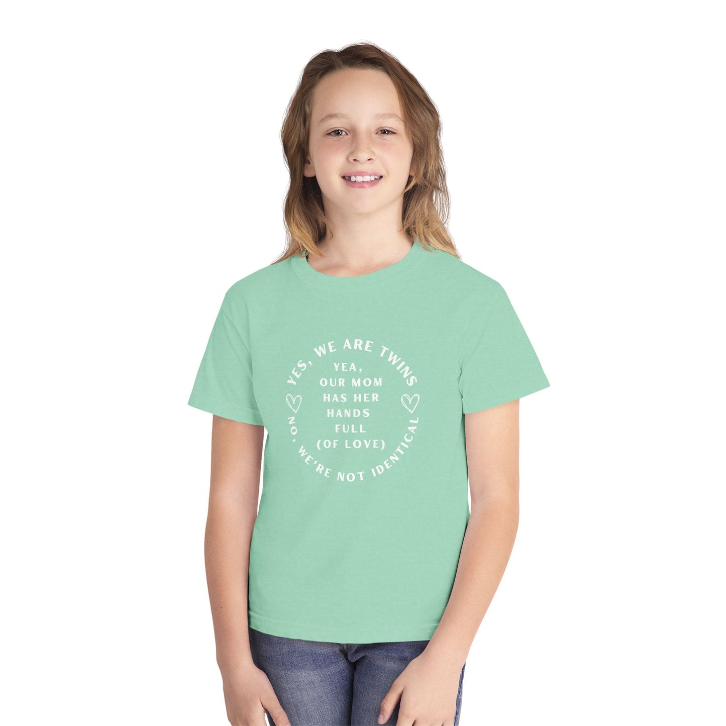 Youth No We're Not Identical Twins Tee