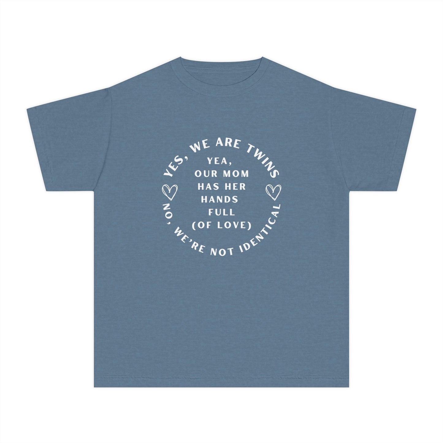 Youth No We're Not Identical Twins Tee