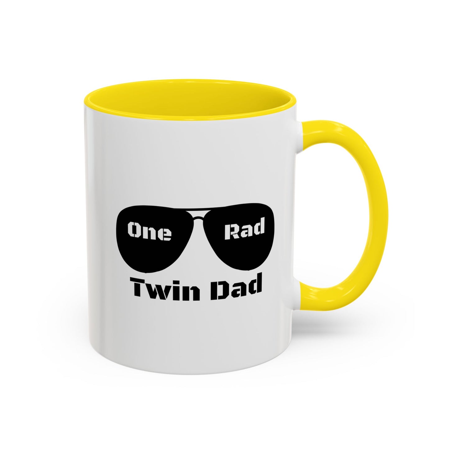 One Rad Twin Dad Coffee Mug