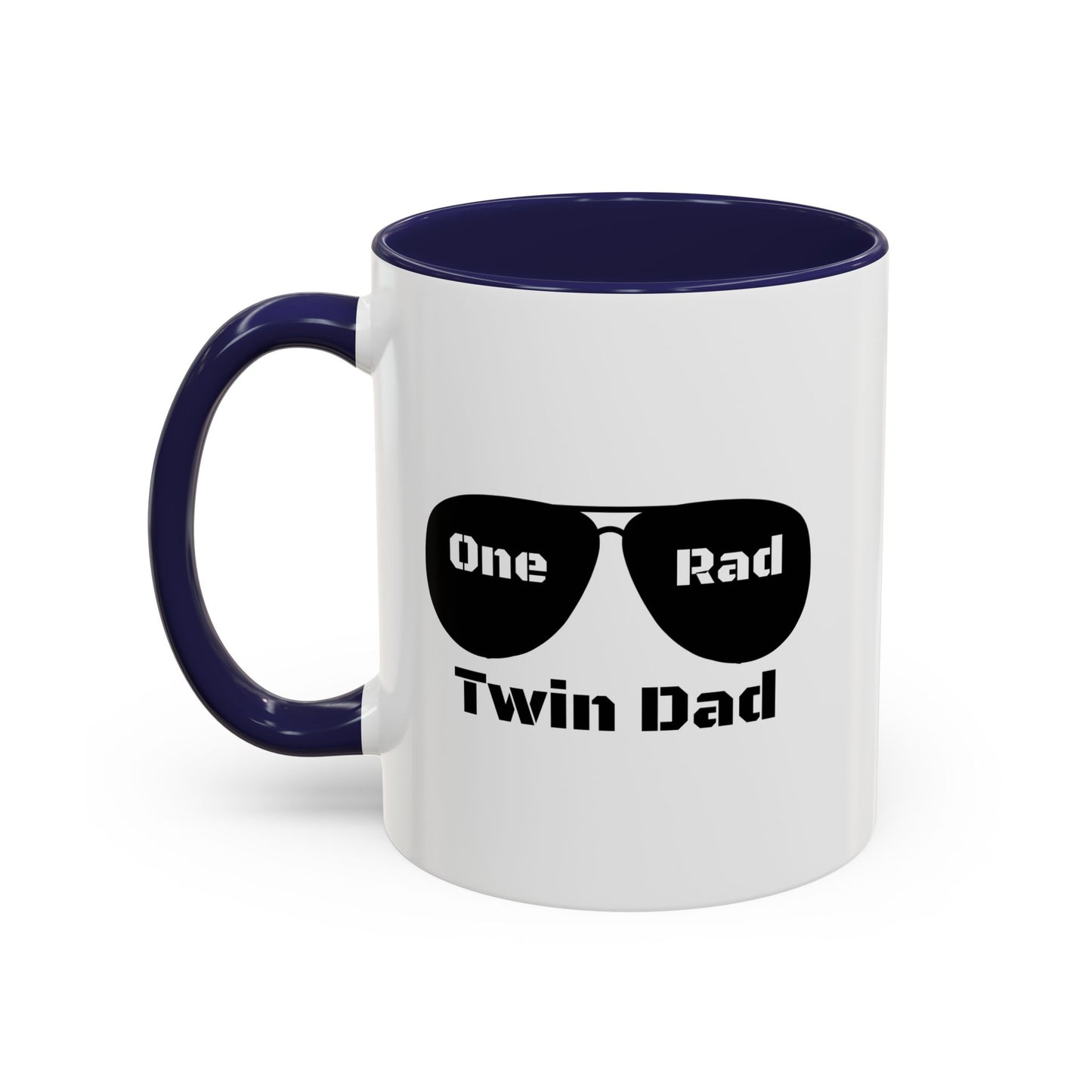 One Rad Twin Dad Coffee Mug