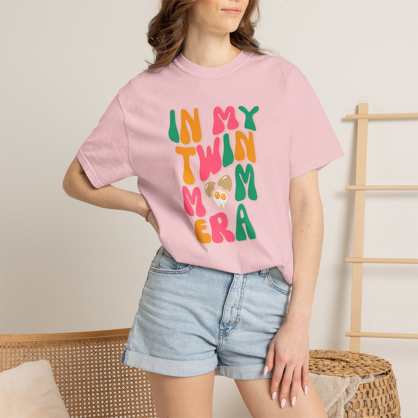 In My Twin Mom Era T-shirt for Twin Moms