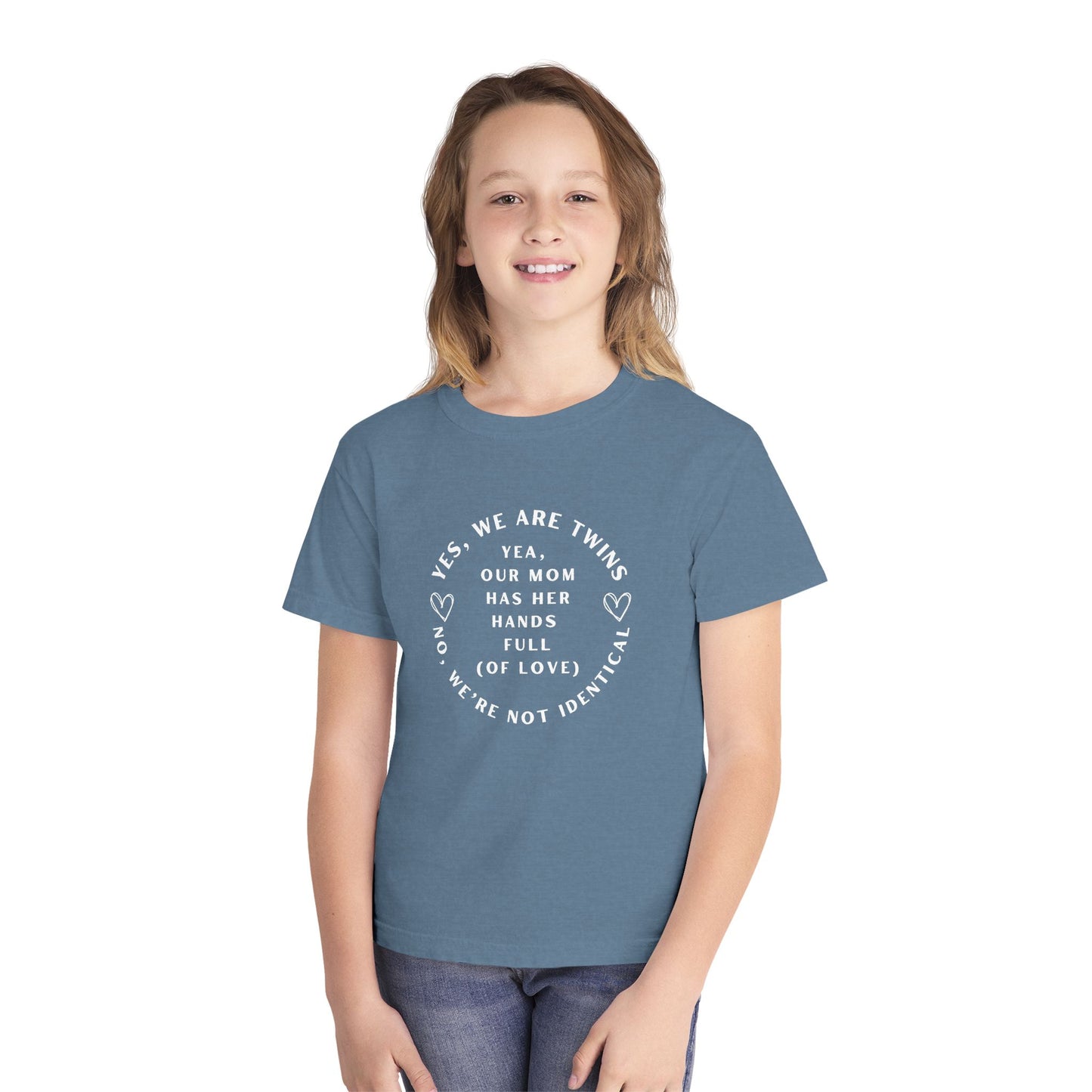 Youth No We're Not Identical Twins Tee