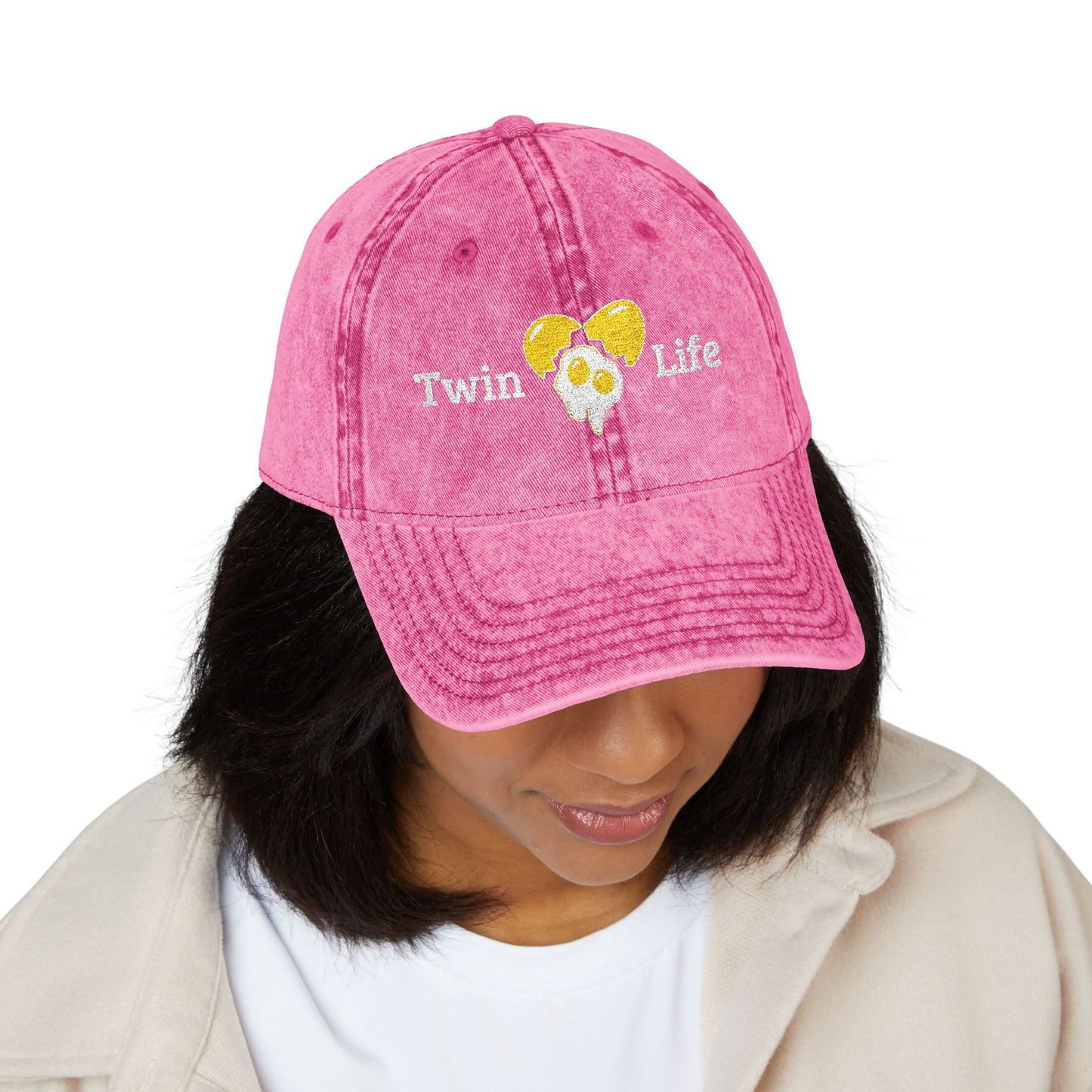 Twin Life Logo Vintage Cap (Embroidery)