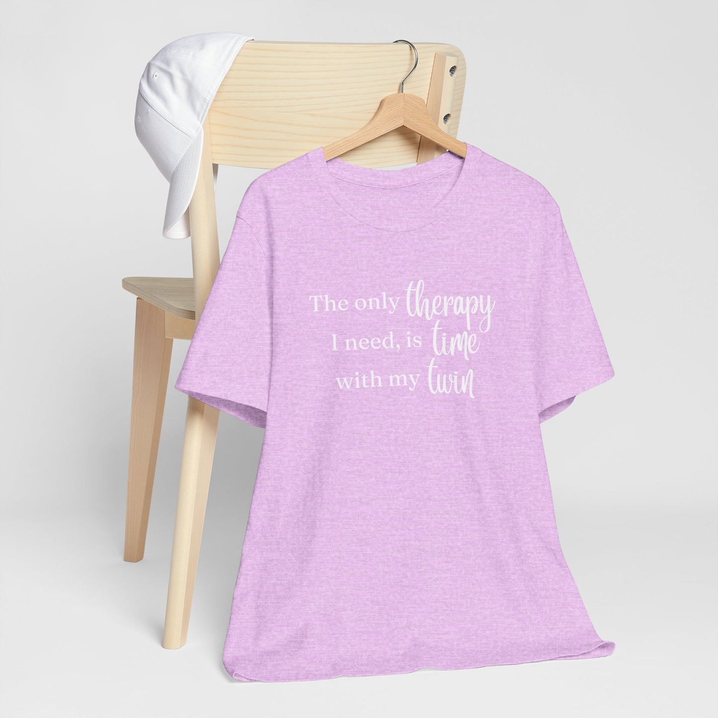 Twin Therapy Tee — "The only therapy I need, is time with my twin" Shirt
