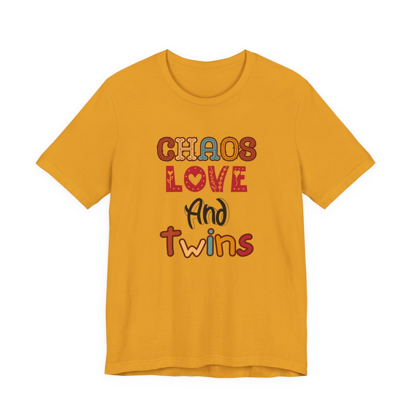 Chaos Love And Twins Tee For Twin Moms