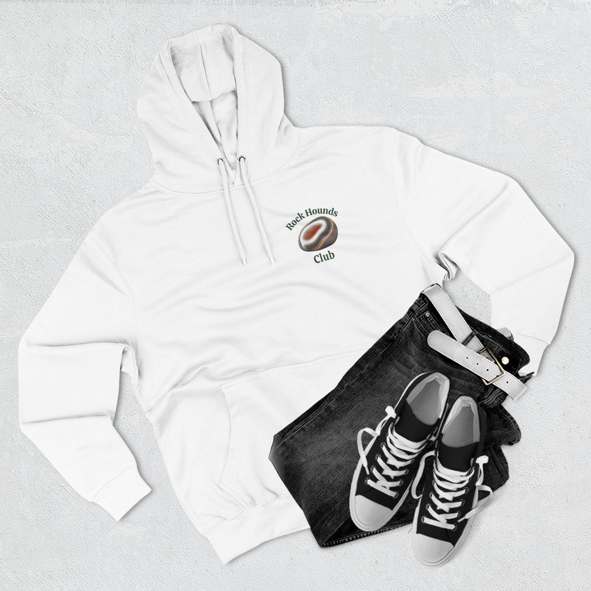 This Is My Rock Hunting Hoodie Fleece Hoodie, Michigan Rock Hounds, Rock Hunters, yooperlite, agate, petoskey stone, pudding stone, Leland blue, amethyst, club