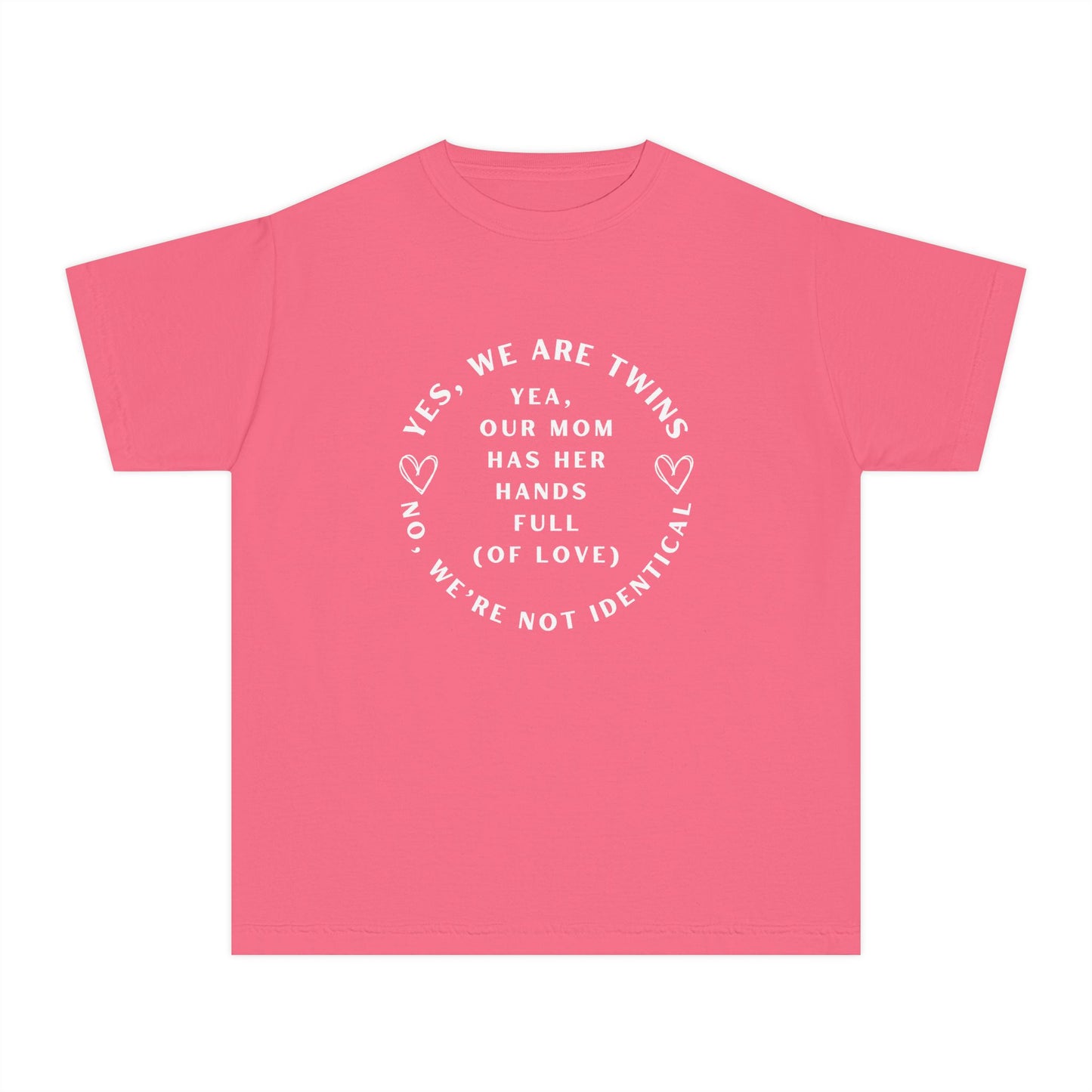 Youth No We're Not Identical Twins Tee