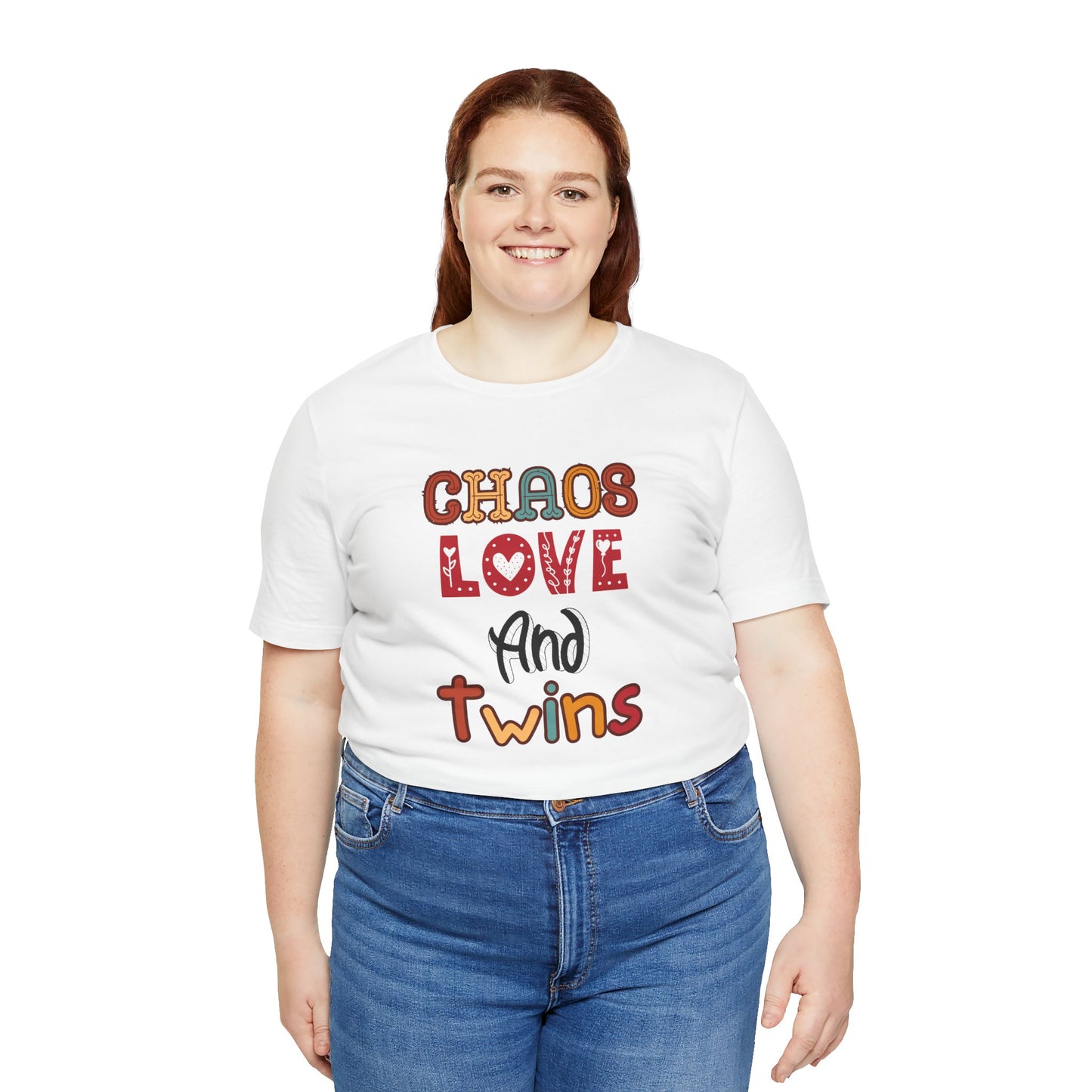Chaos Love And Twins Tee For Twin Moms