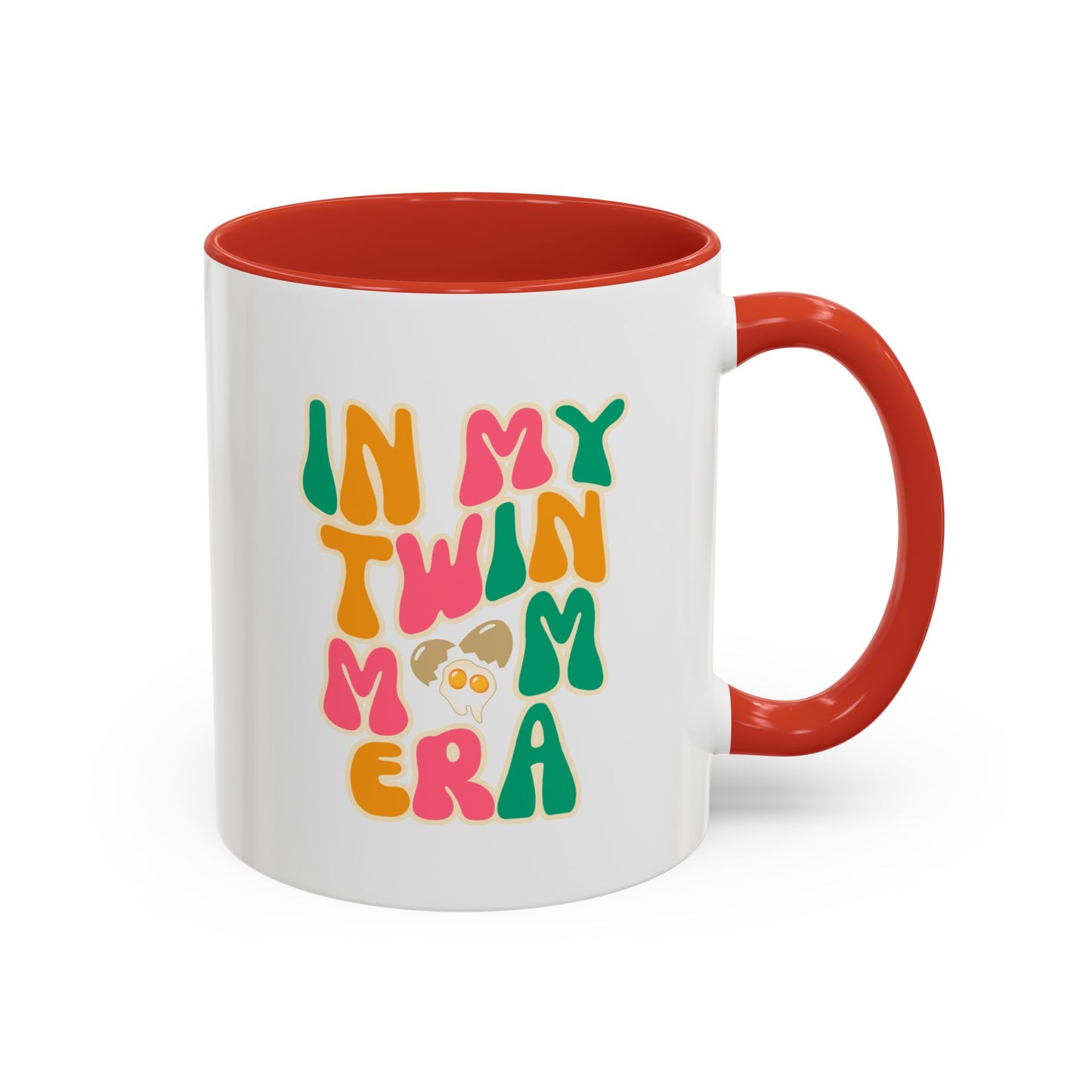 In My Twin Mom Era with Logo Coffee Mug (11, 15oz)