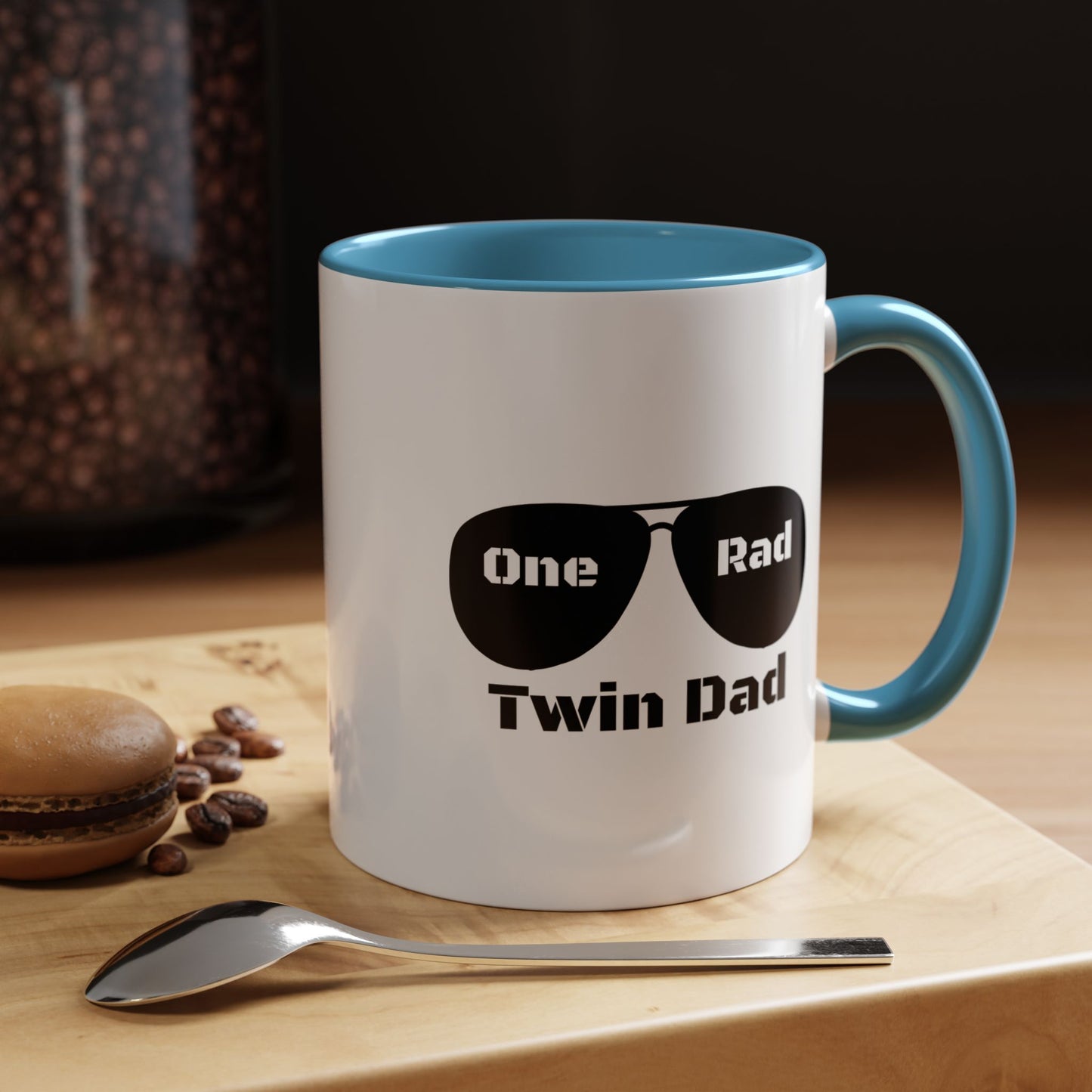 One Rad Twin Dad Coffee Mug