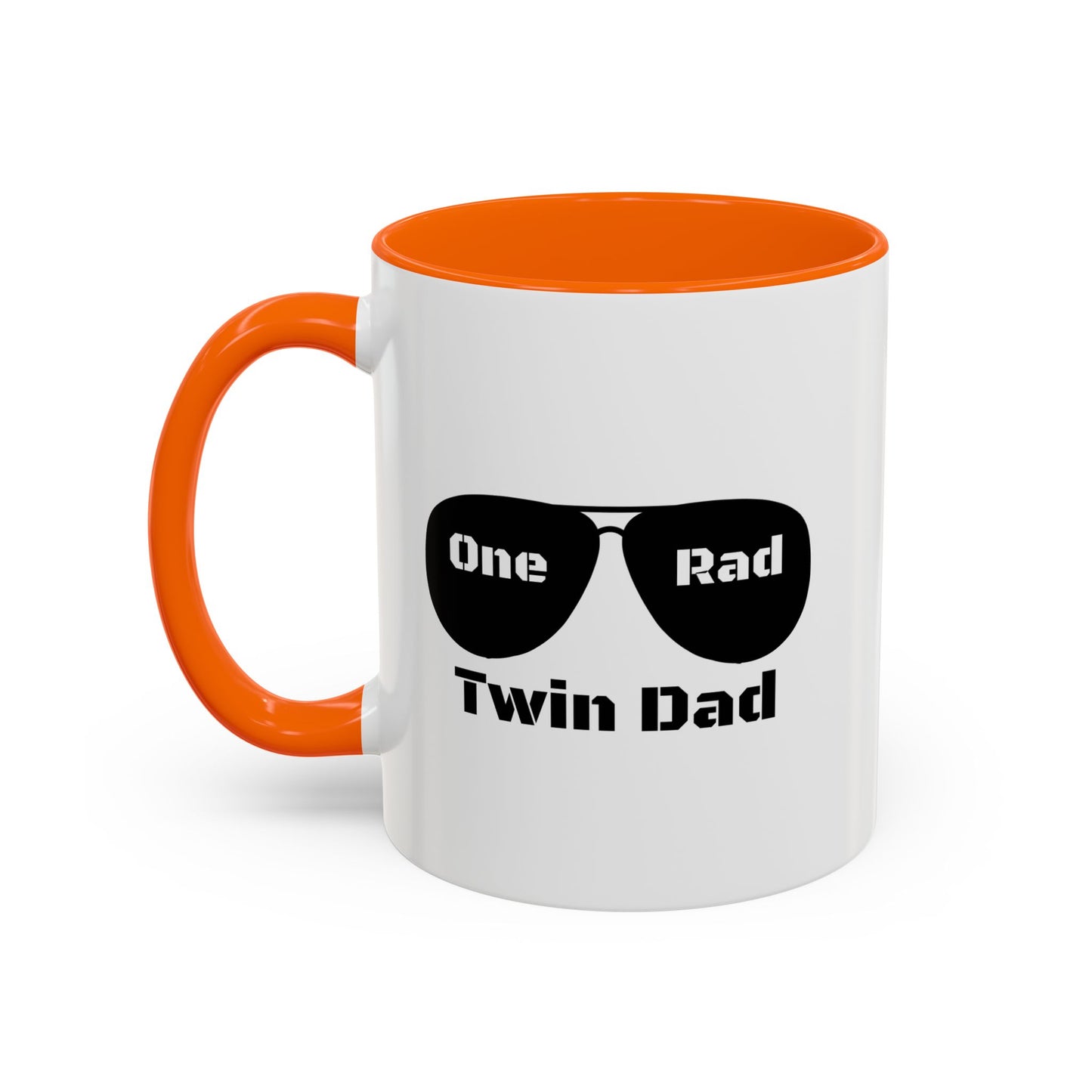 One Rad Twin Dad Coffee Mug
