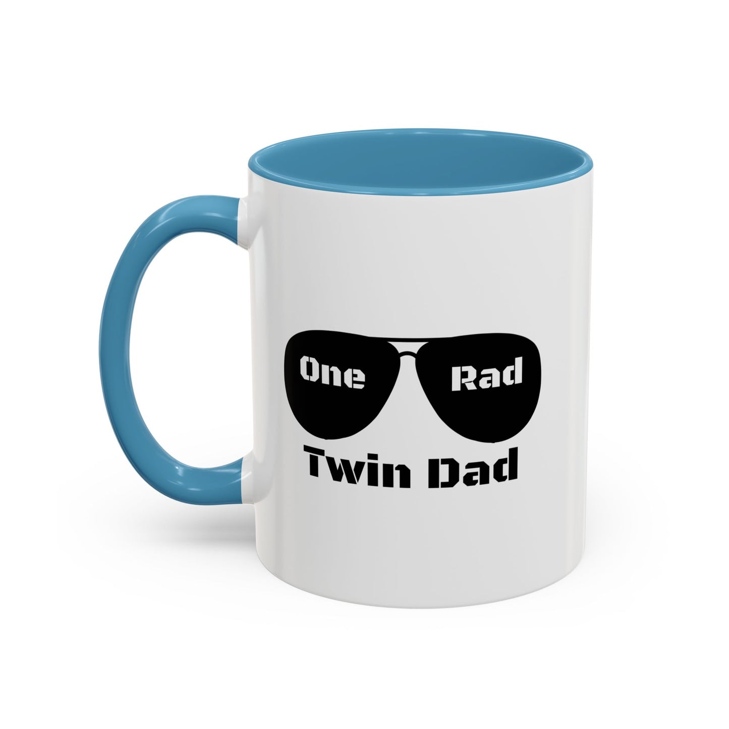 One Rad Twin Dad Coffee Mug
