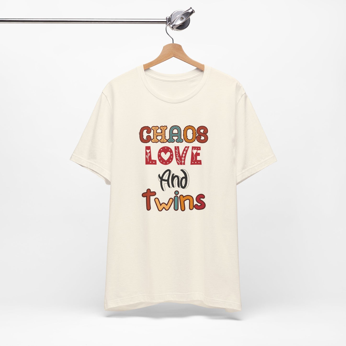 Chaos Love And Twins Tee For Twin Moms