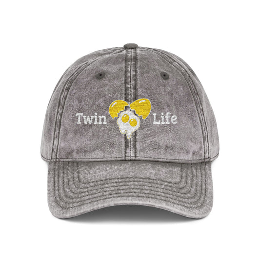 Twin Life Logo Vintage Cap (Embroidery)