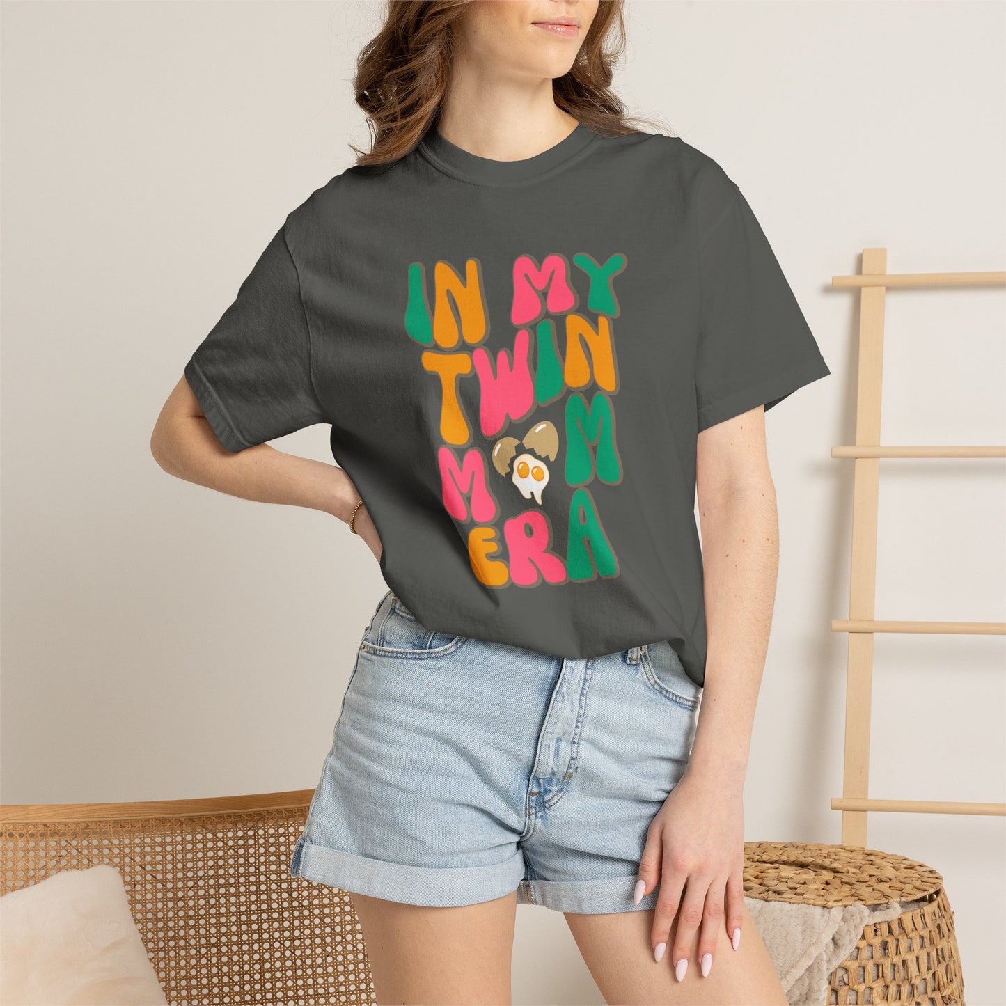 In My Twin Mom Era T-shirt for Twin Moms