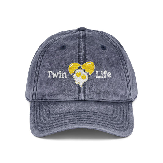 Twin Life Logo Vintage Cap (Embroidery)
