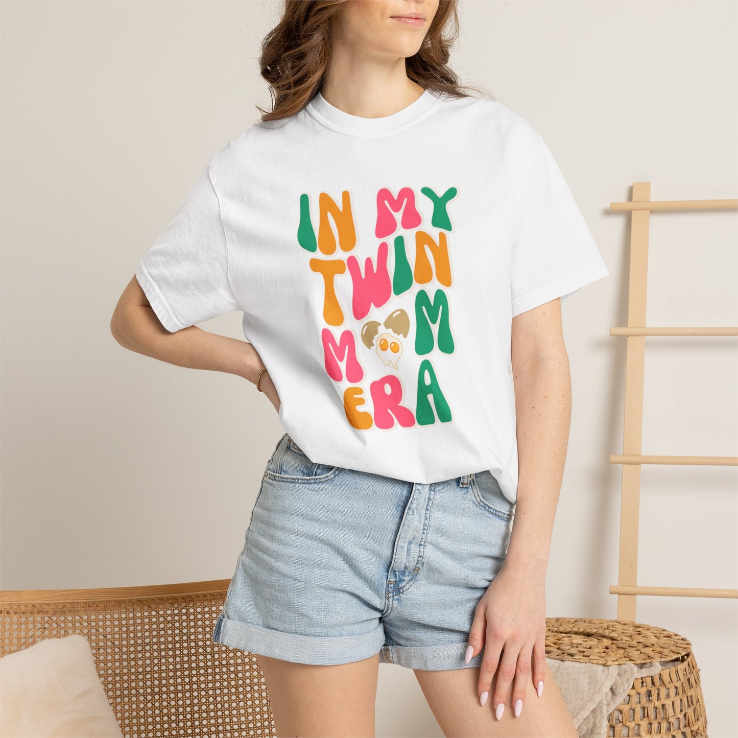 In My Twin Mom Era T-shirt for Twin Moms