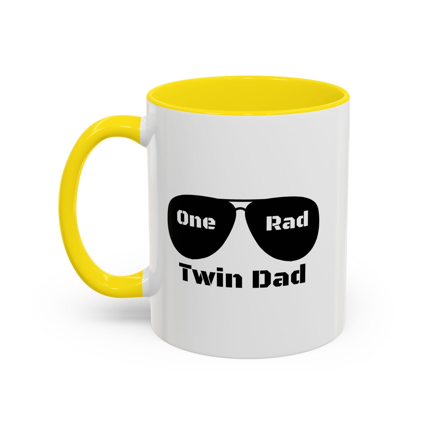 One Rad Twin Dad Coffee Mug