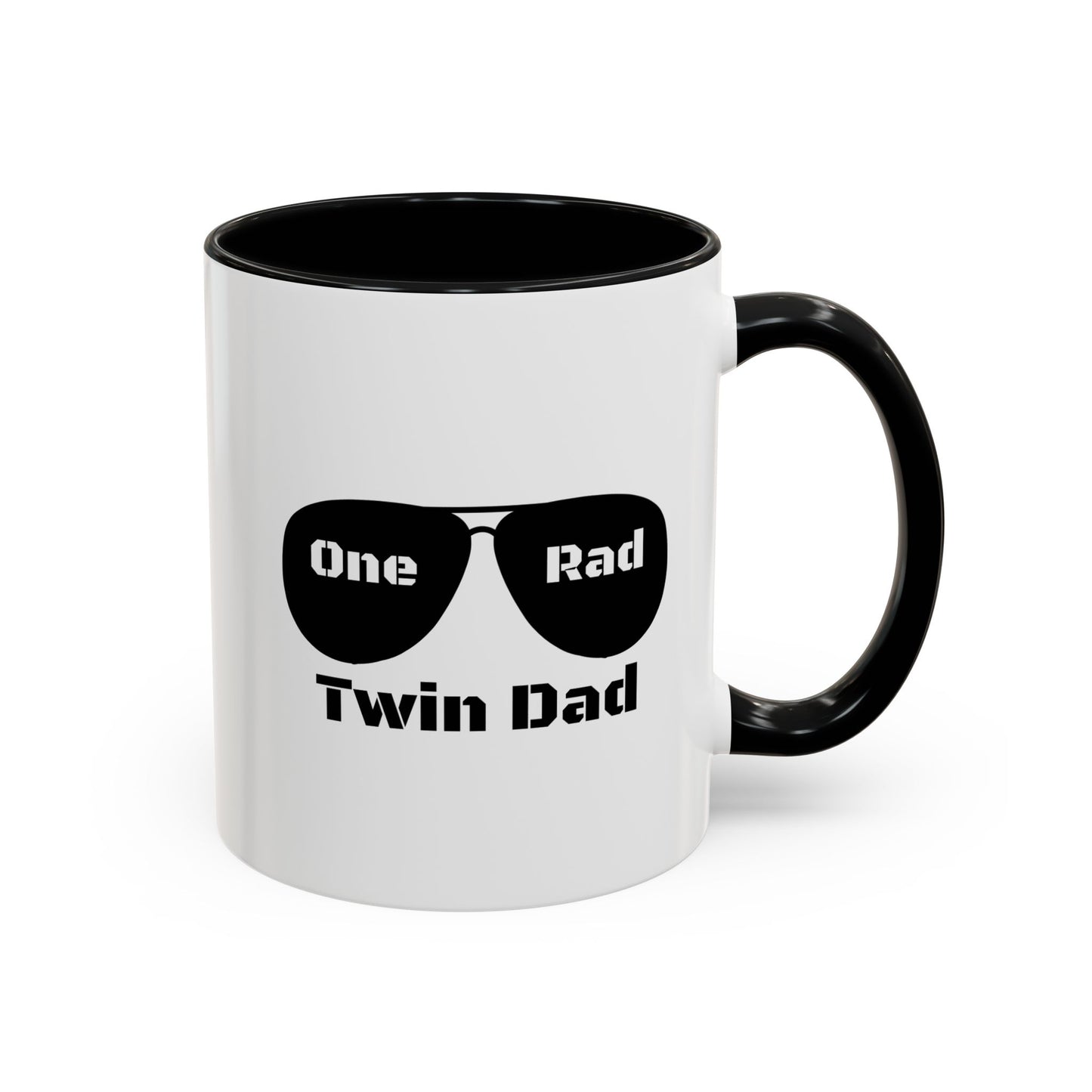 One Rad Twin Dad Coffee Mug