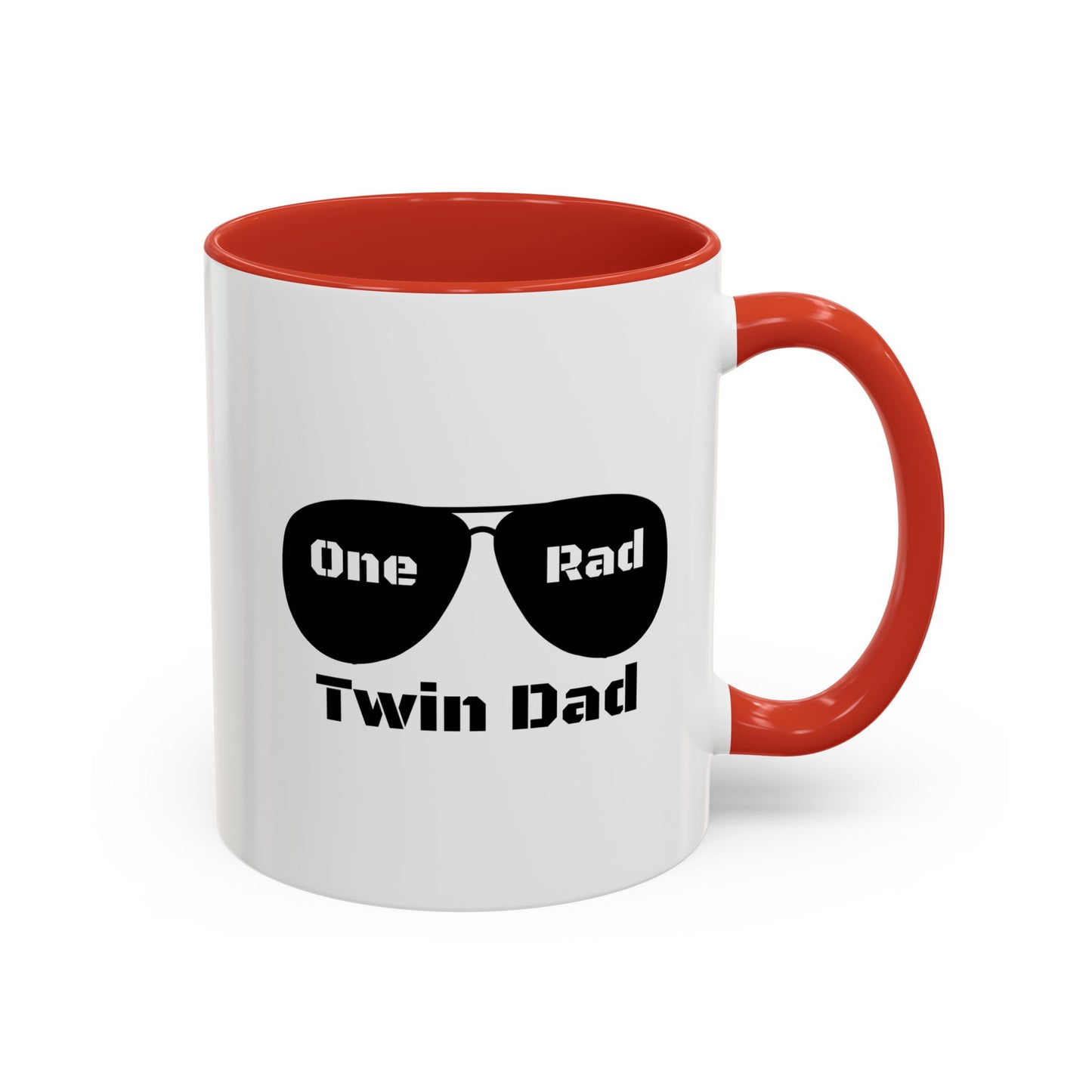 One Rad Twin Dad Coffee Mug