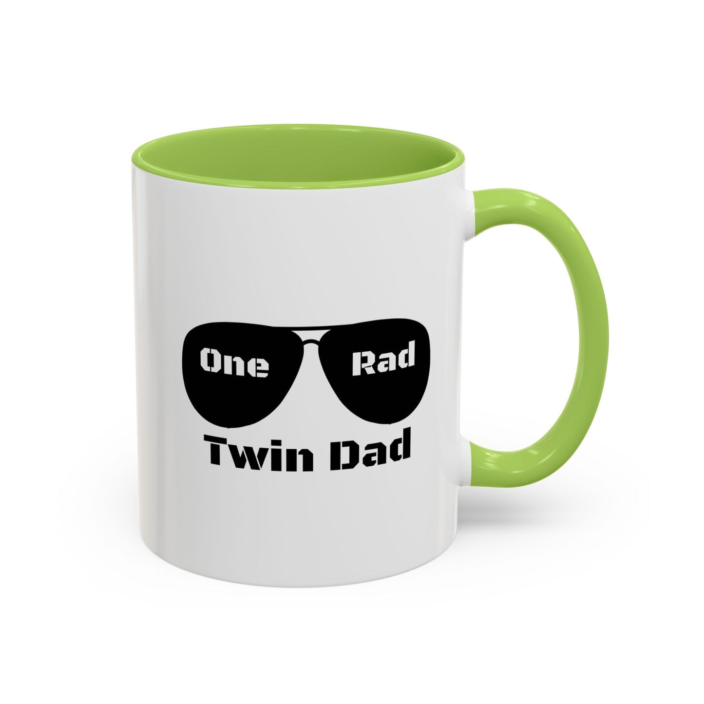One Rad Twin Dad Coffee Mug