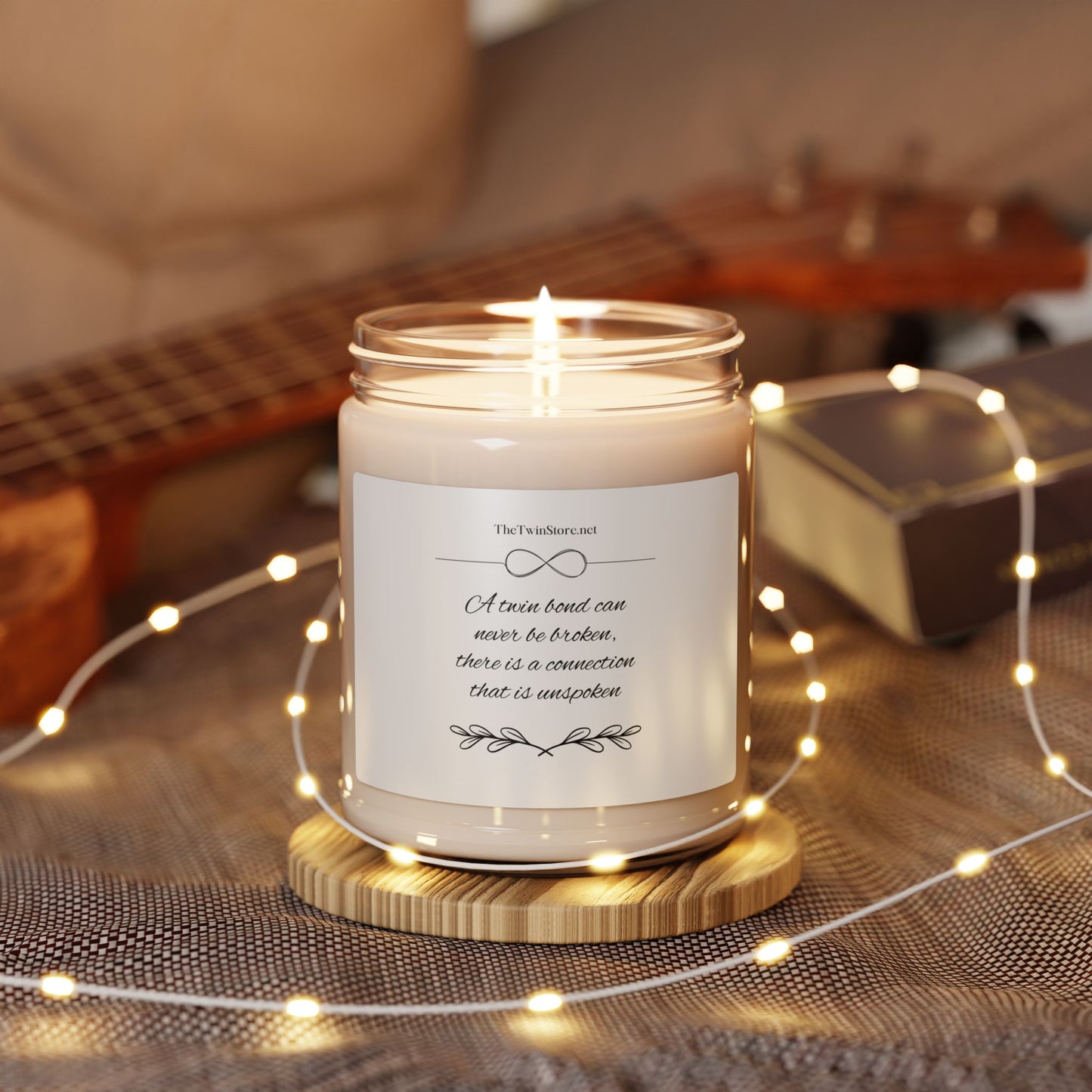 Twin Bond Scented Candle, Twin Gifts, Gifts for Twins, Twin Candles, Twin Bond, Twin Connection, Twin Life