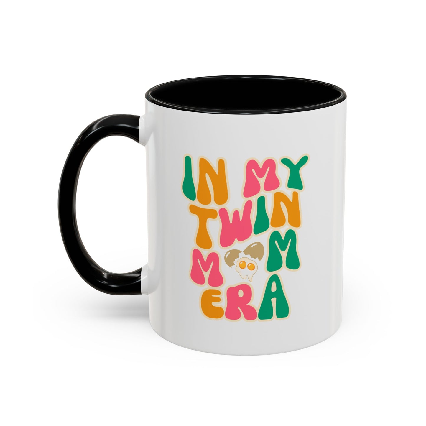 In My Twin Mom Era with Logo Coffee Mug (11, 15oz)