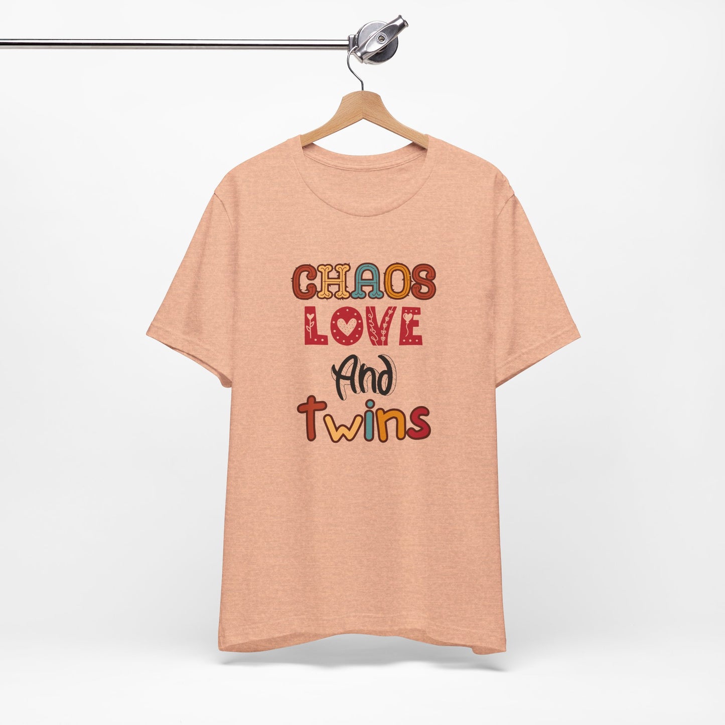 Chaos Love And Twins Tee For Twin Moms
